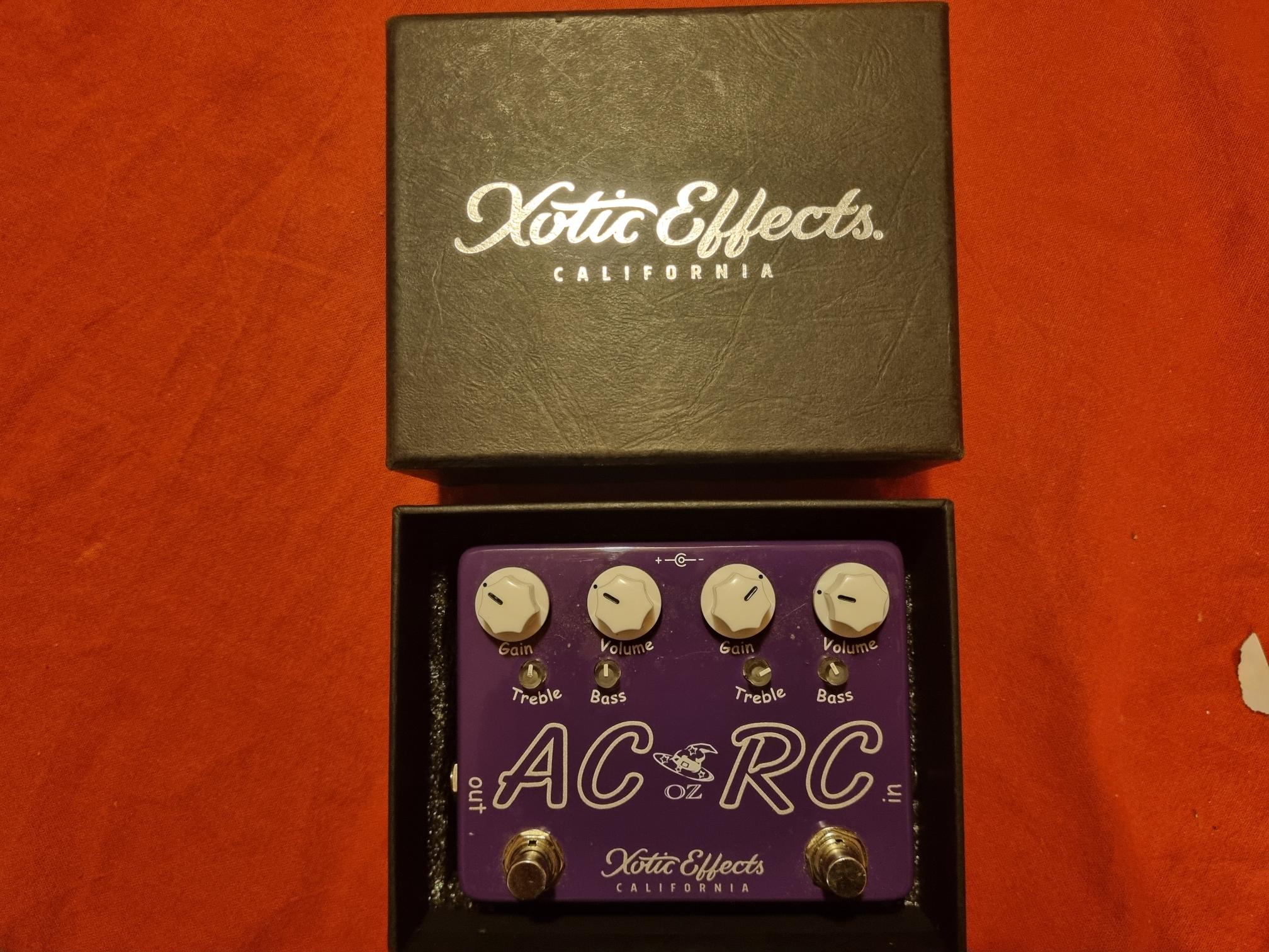 Vends pédale AC-RC Xotics Effects California