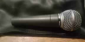 Vends micro Shure sm58--lc série NOS années 90 complet