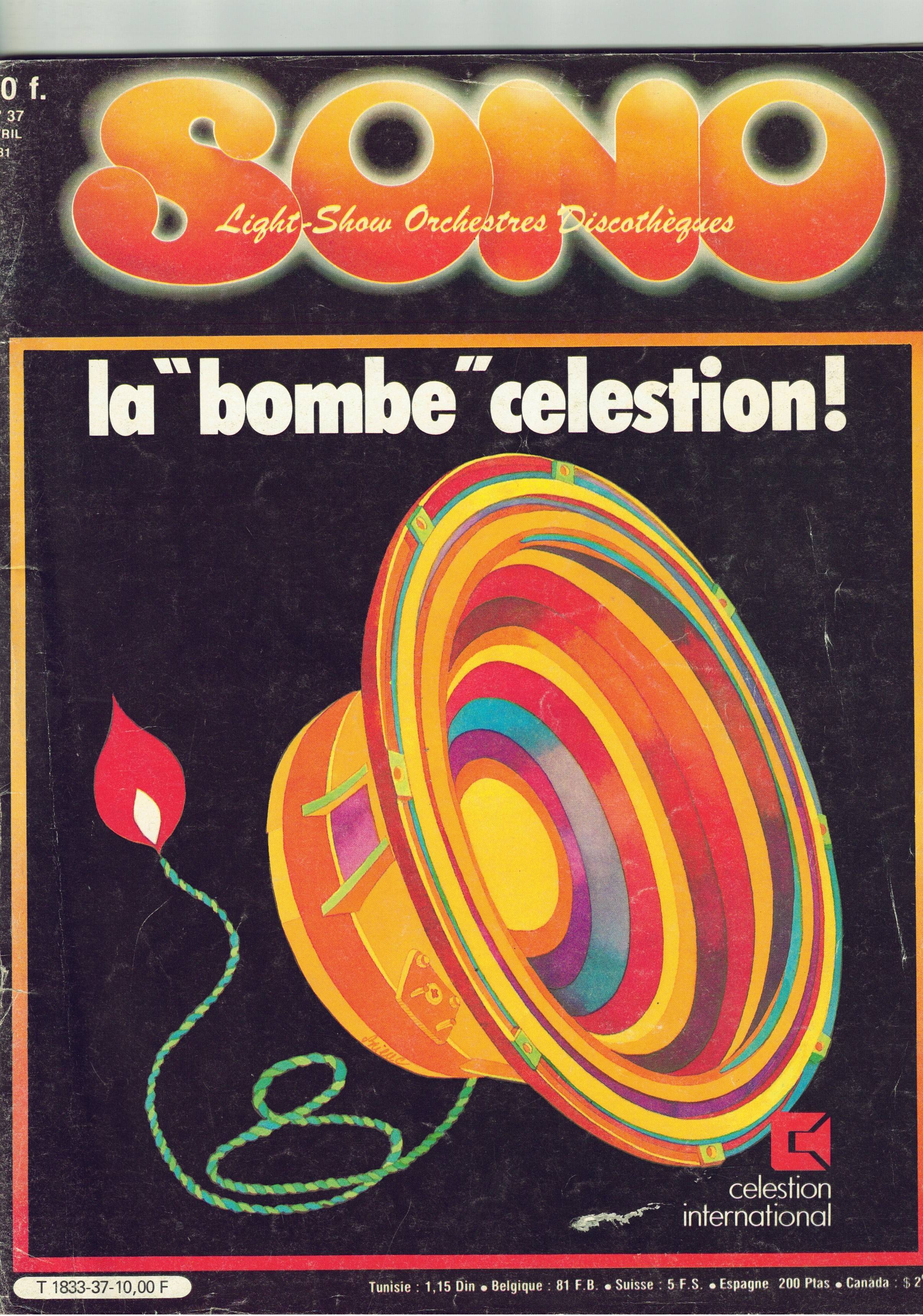 SONO MAG n ° 37 de AVRIL 1981