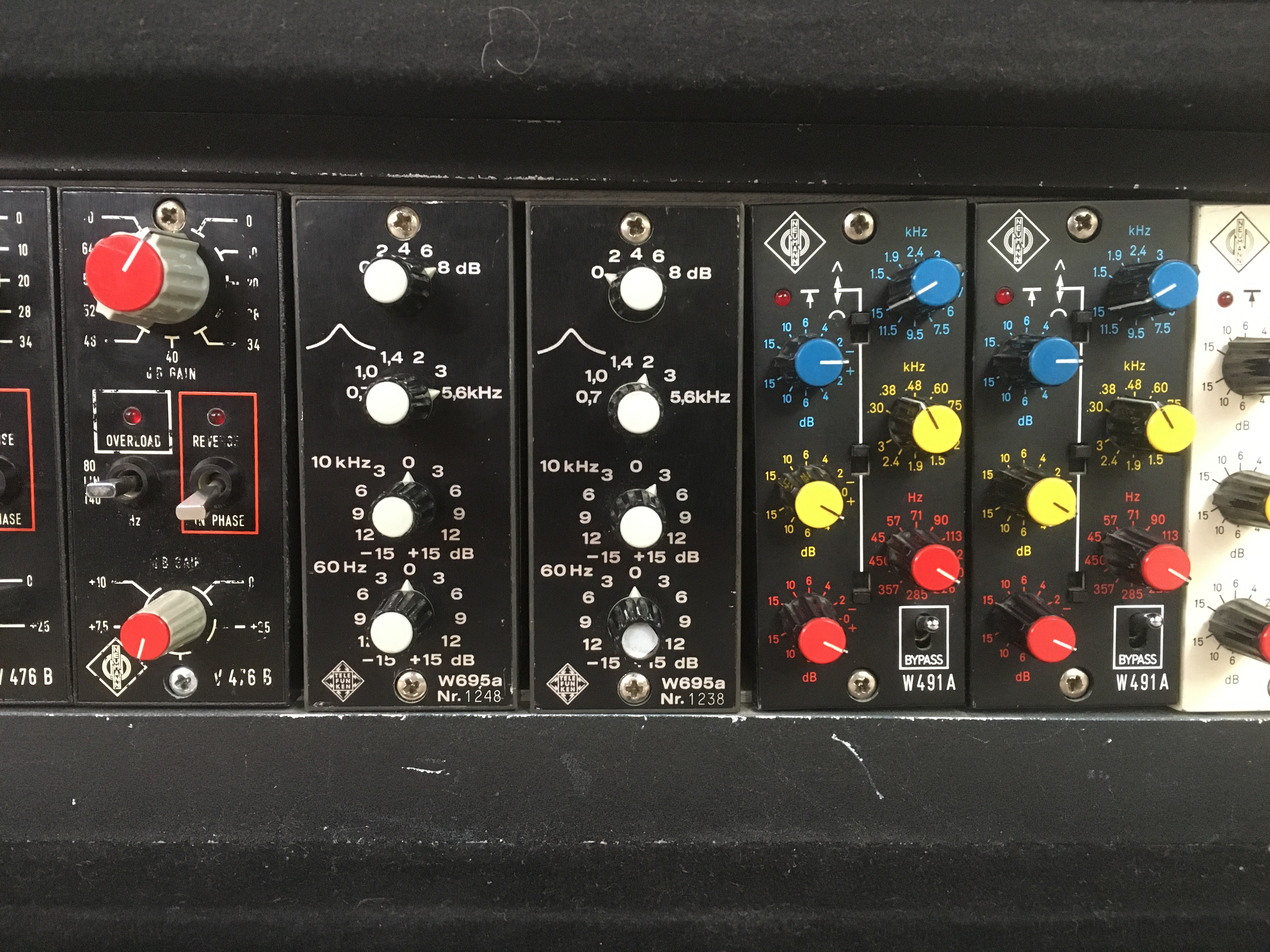 4 Rack Neumann slots 4 to 8