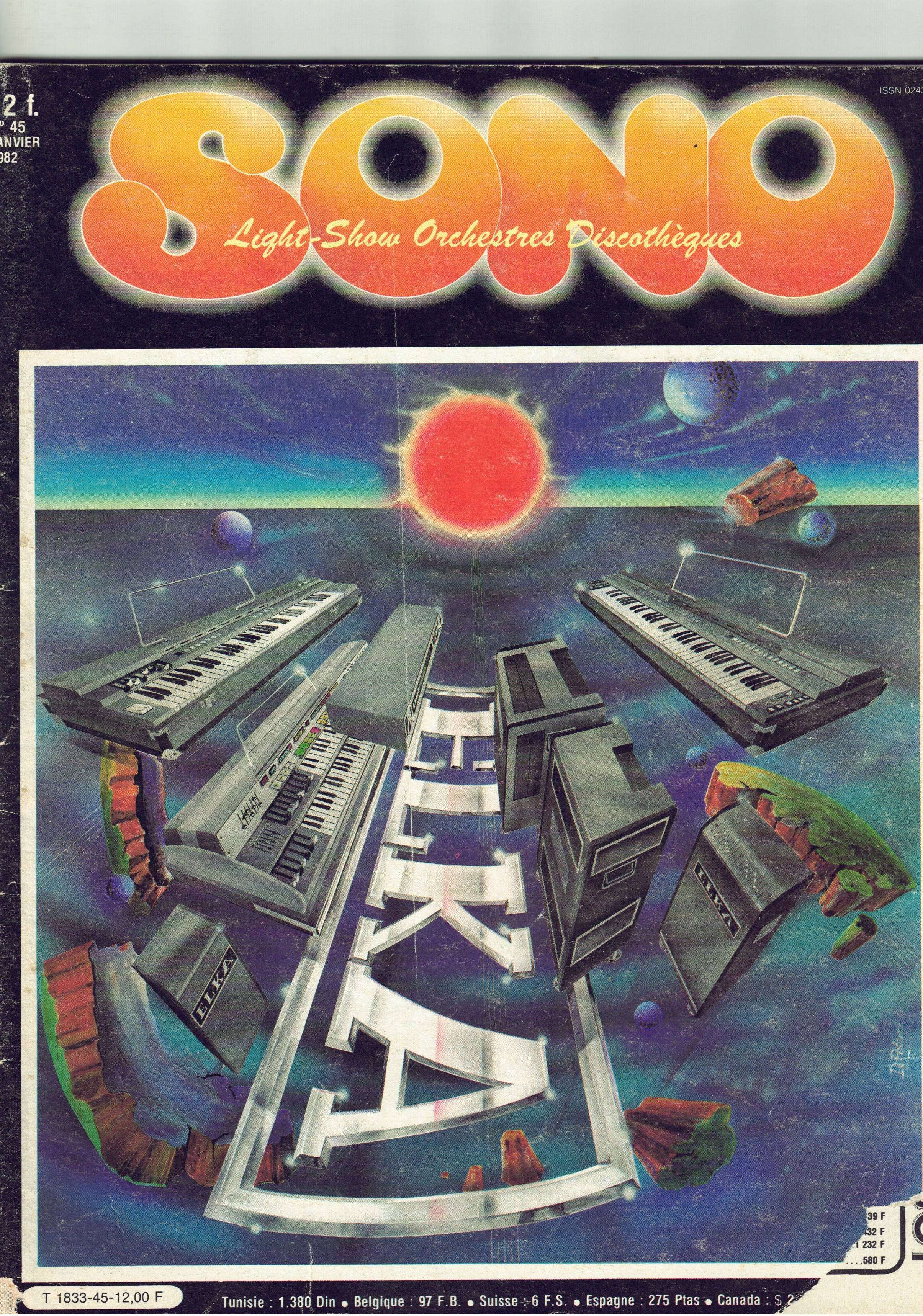SONO MAG n ° 45 de JANVIER 1982