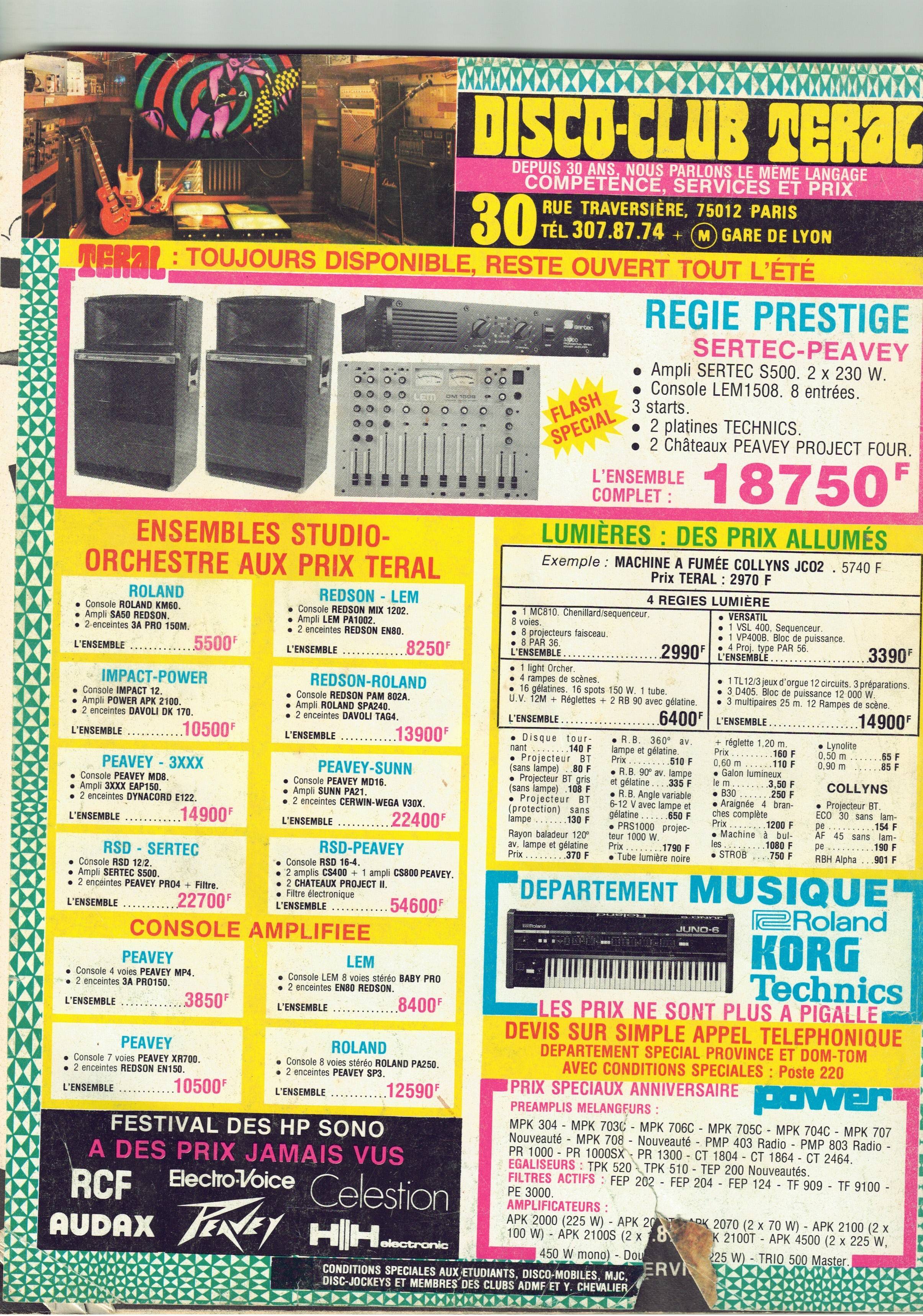 Sono N° 62 juillet-août 1983 V