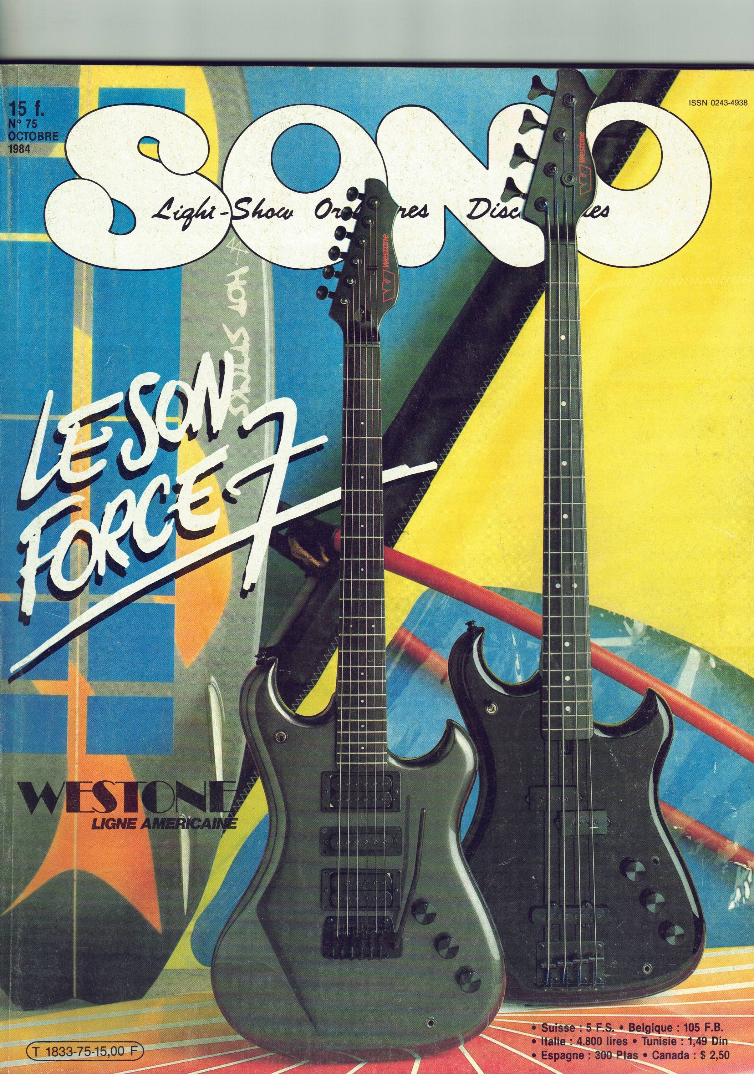 SONO MAG n ° 75 de OCTOBRE 1984