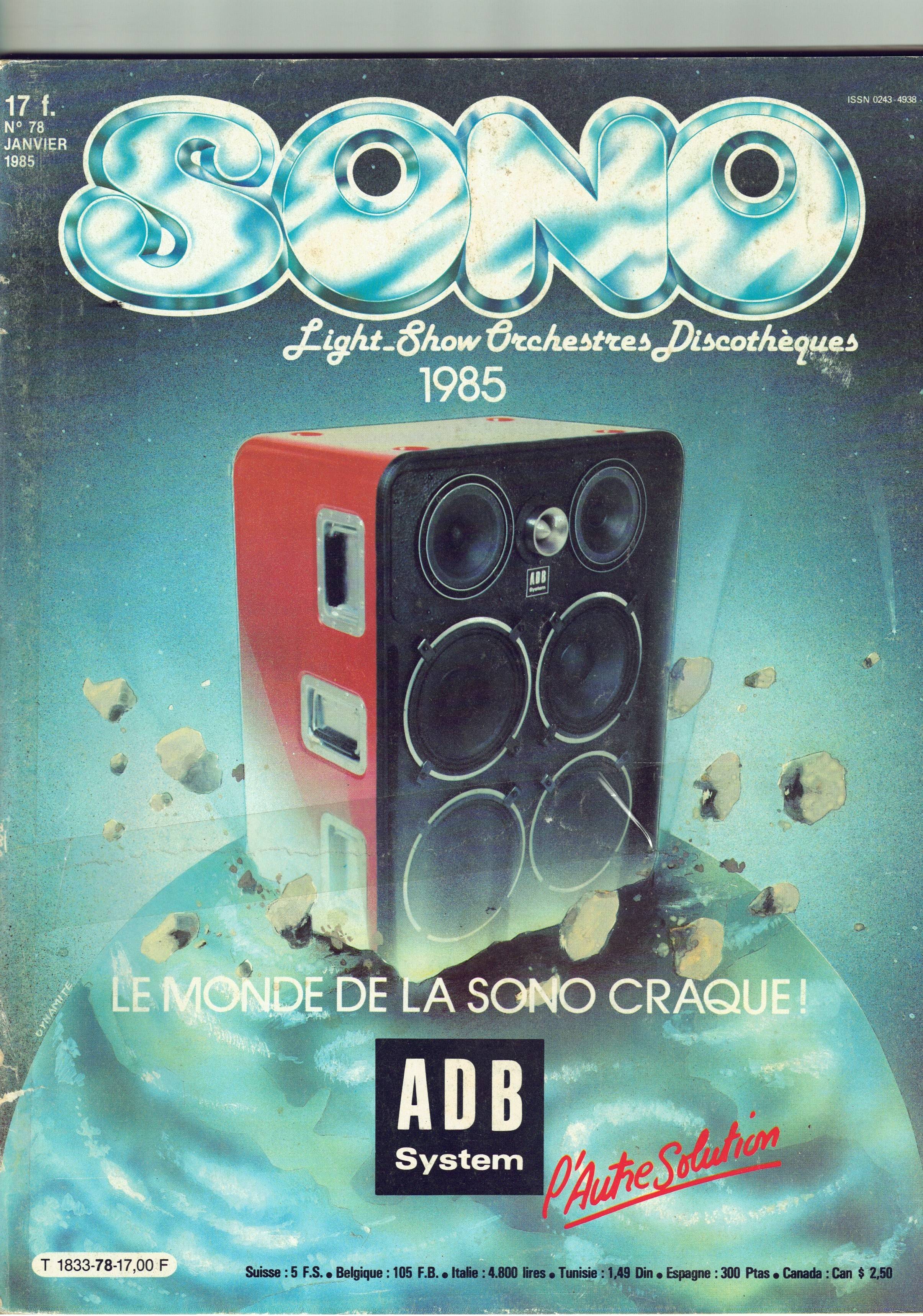 Annonces similaires SONO MAG n ° 78 de JANVIER 1985