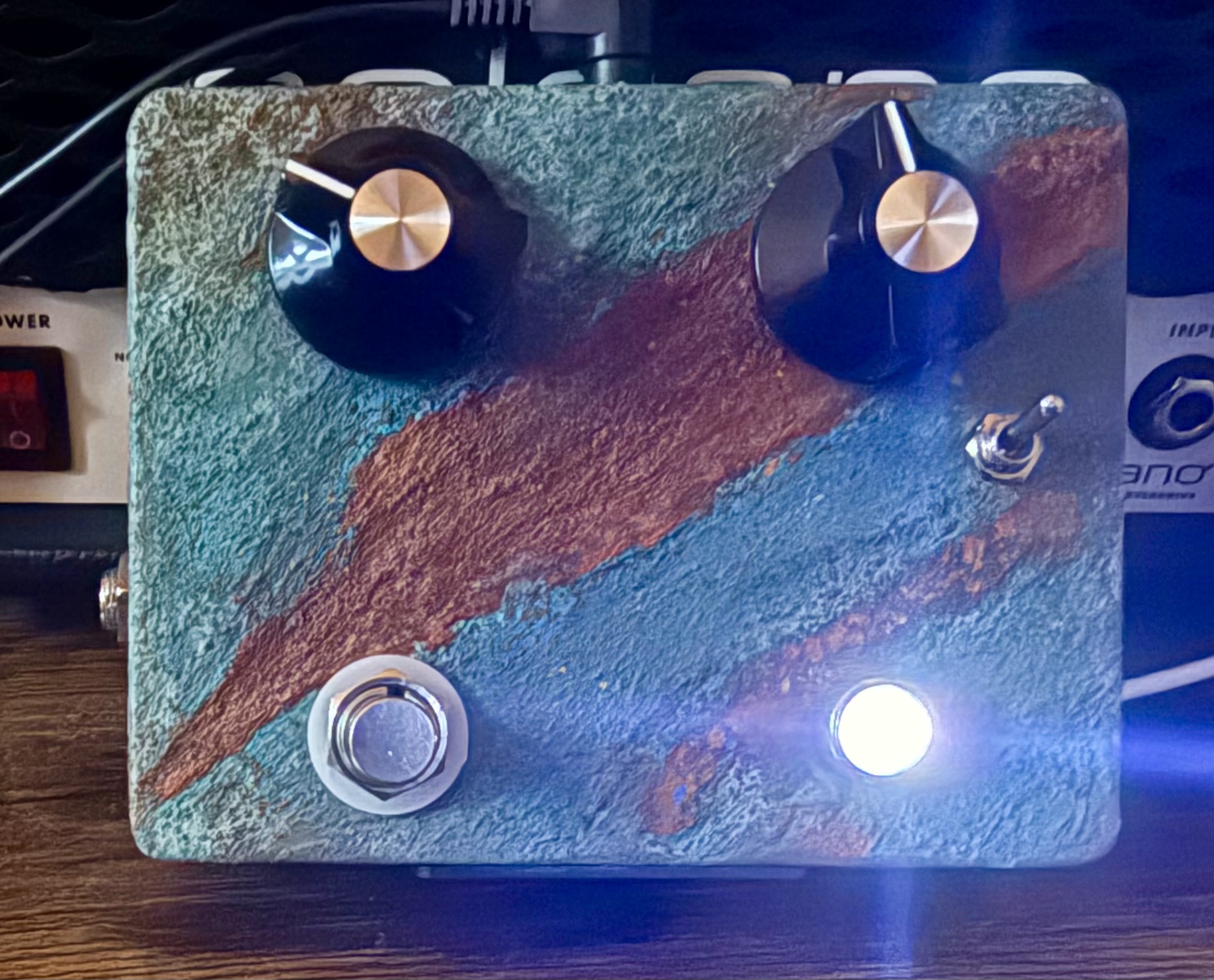 Stronzofx Sonic Grinder (Harmonic percolator) Fuzz