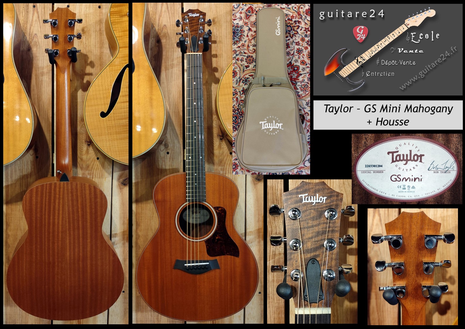 Taylor GS Mini Mahogany + Soft Case