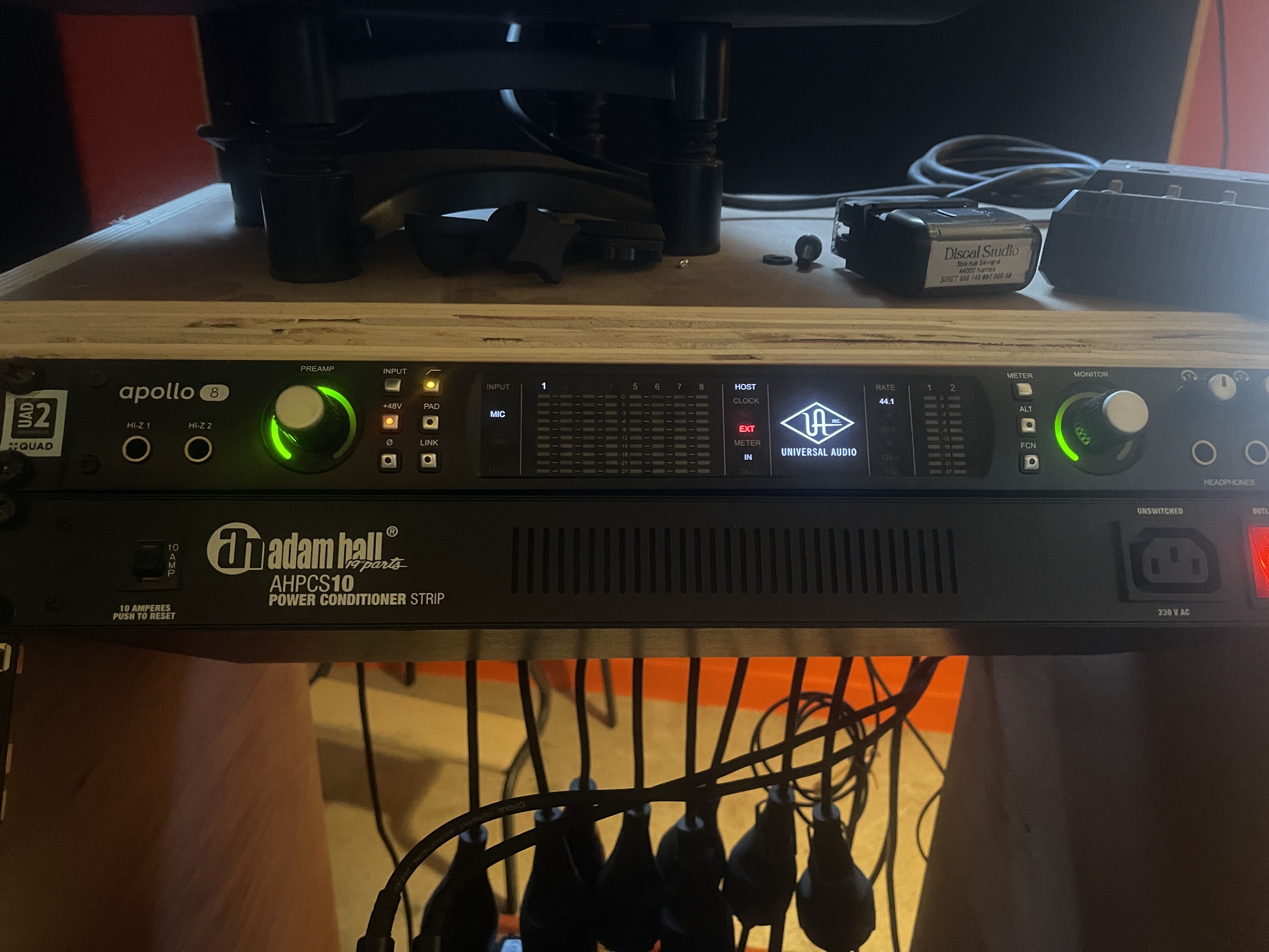 UAD Apollo 8 Quad noire