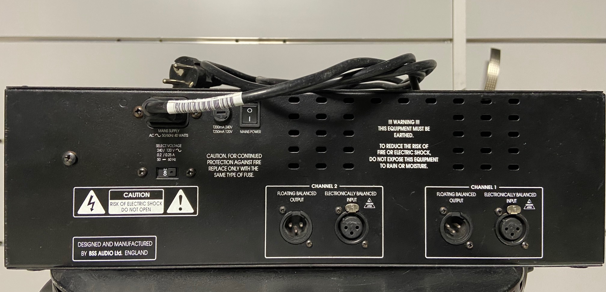 BSS Audio FCS-960 (80933)