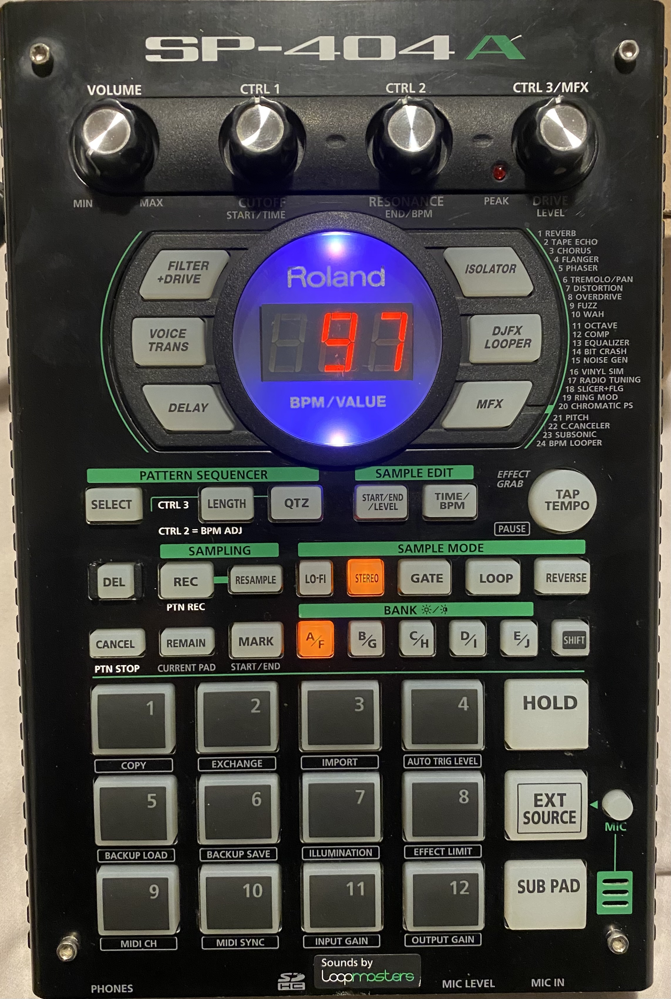 Vend Sampleur Roland SP-404 A