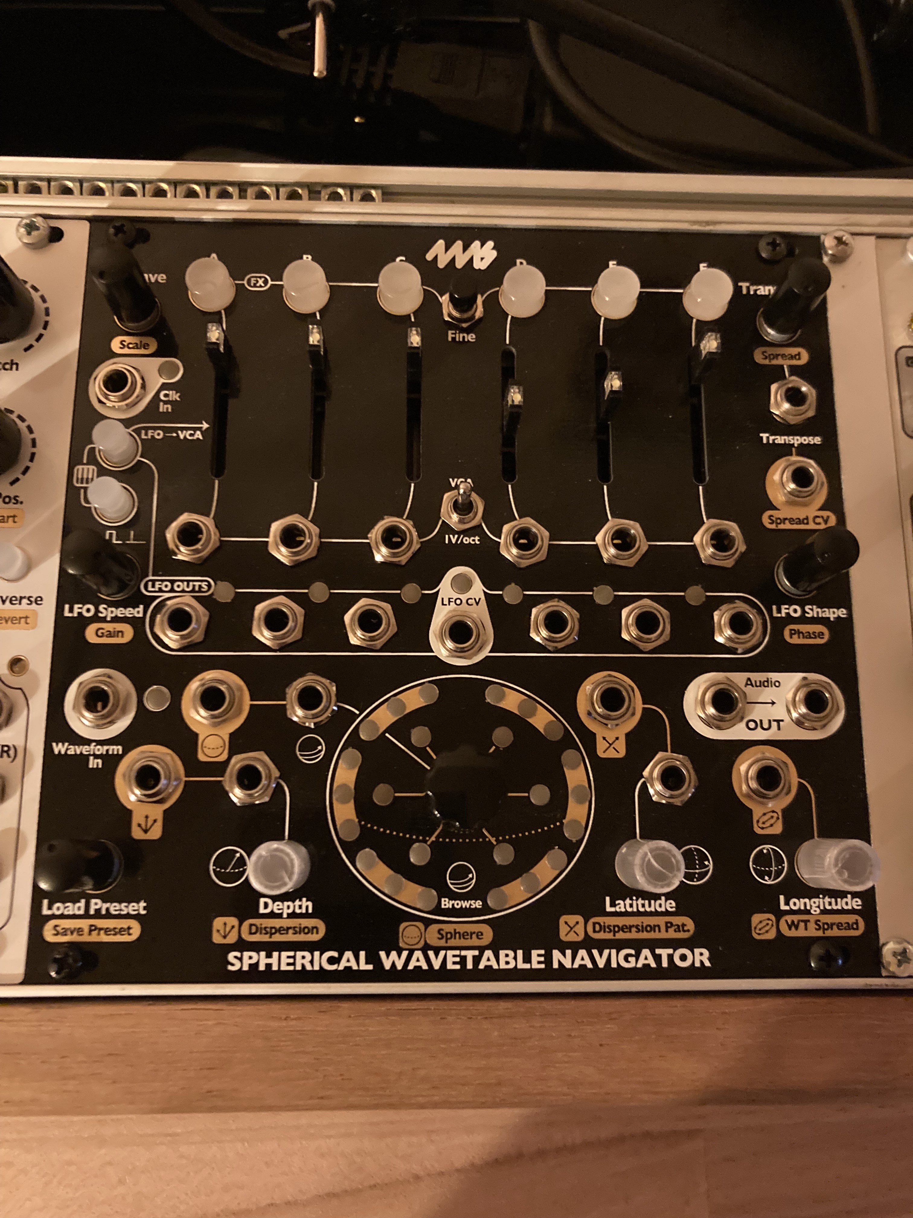 Vends 4MS Spherical Wavetable Navigator