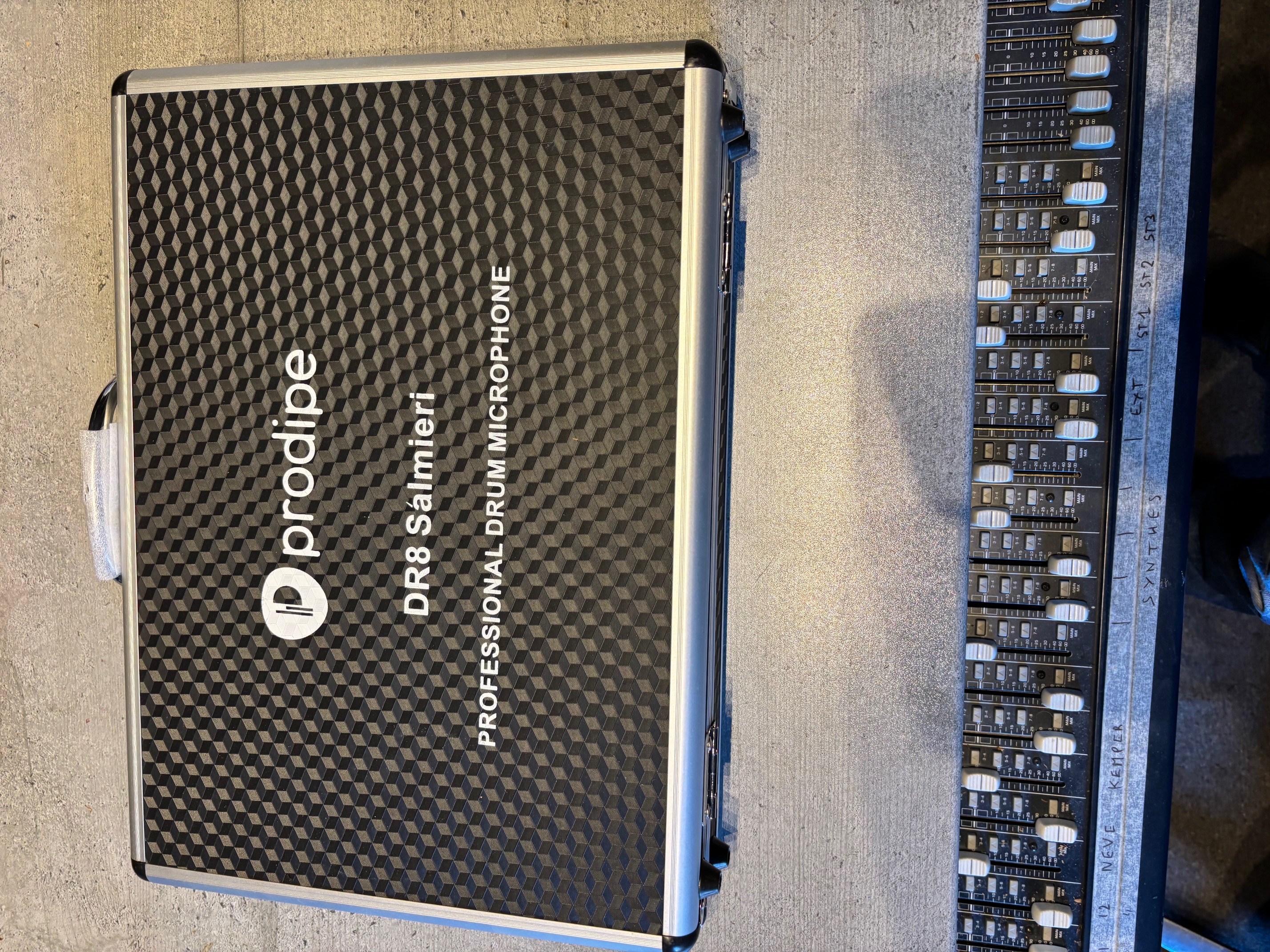 Valide de micros studio prodipe DR8 Salmieri