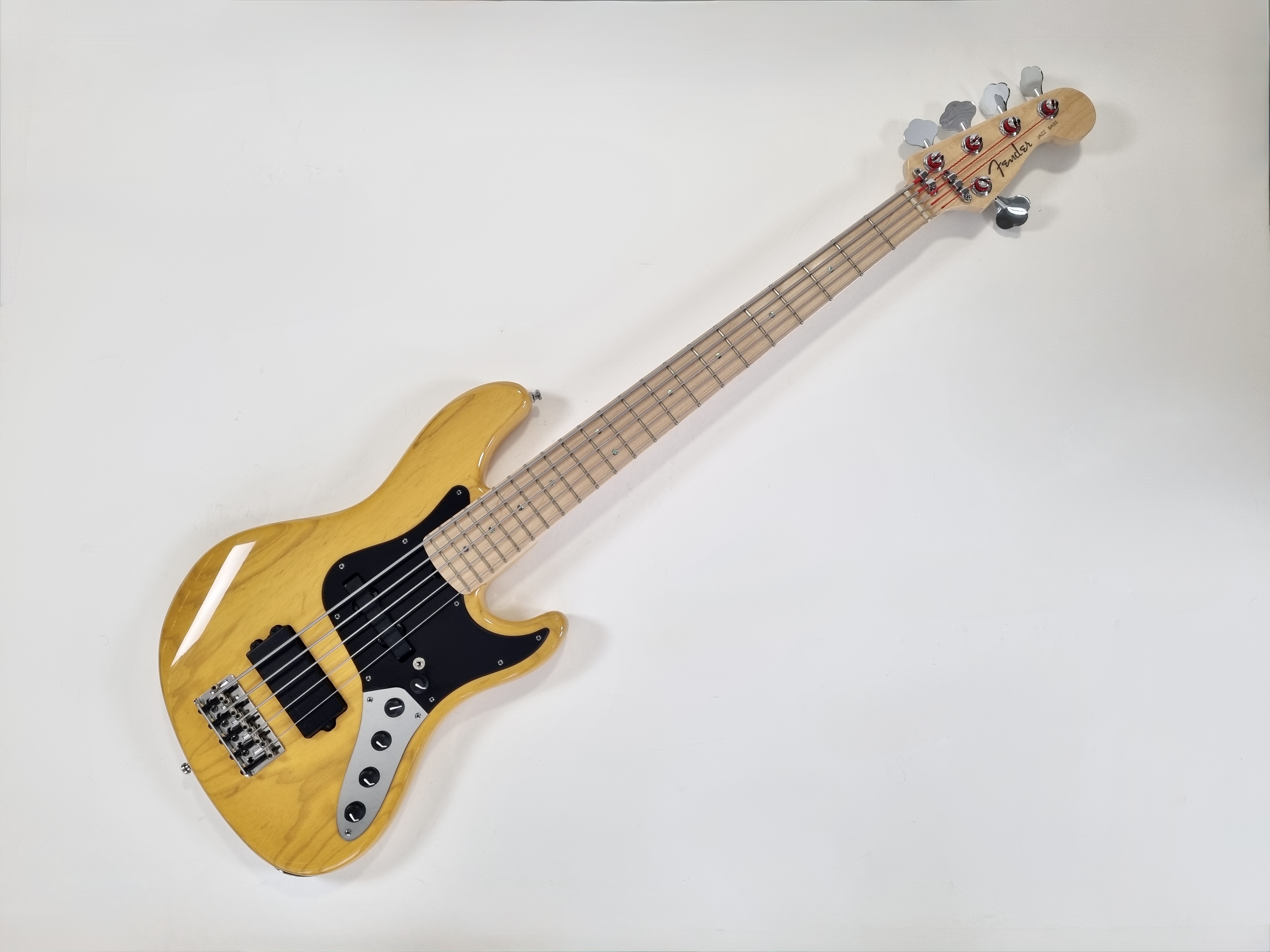 Fender Jazz Bass V American Deluxe Ash 2009 Butterscotch Blonde