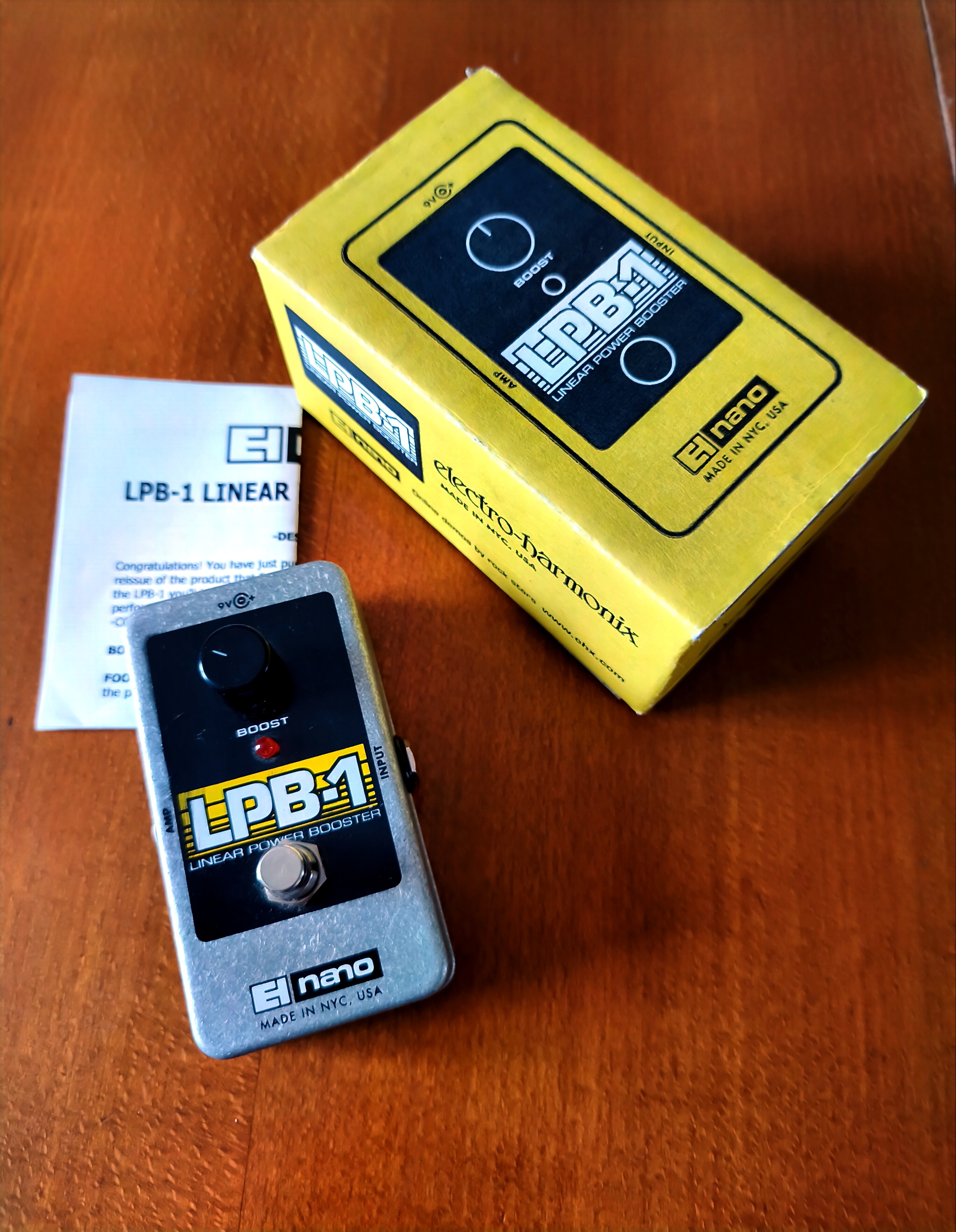 Vends boost EH LPB-1