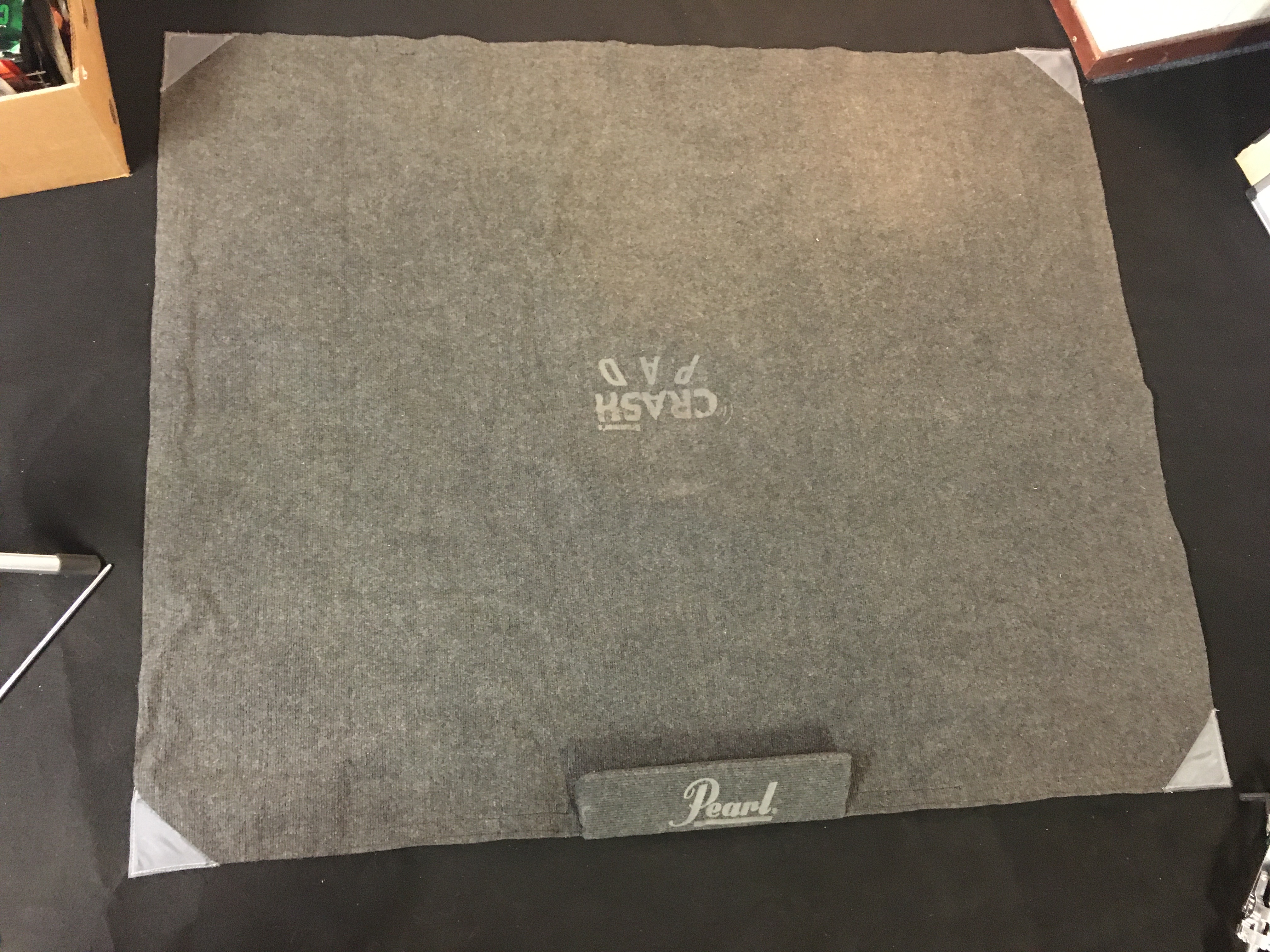 Pearl crash drum carpet