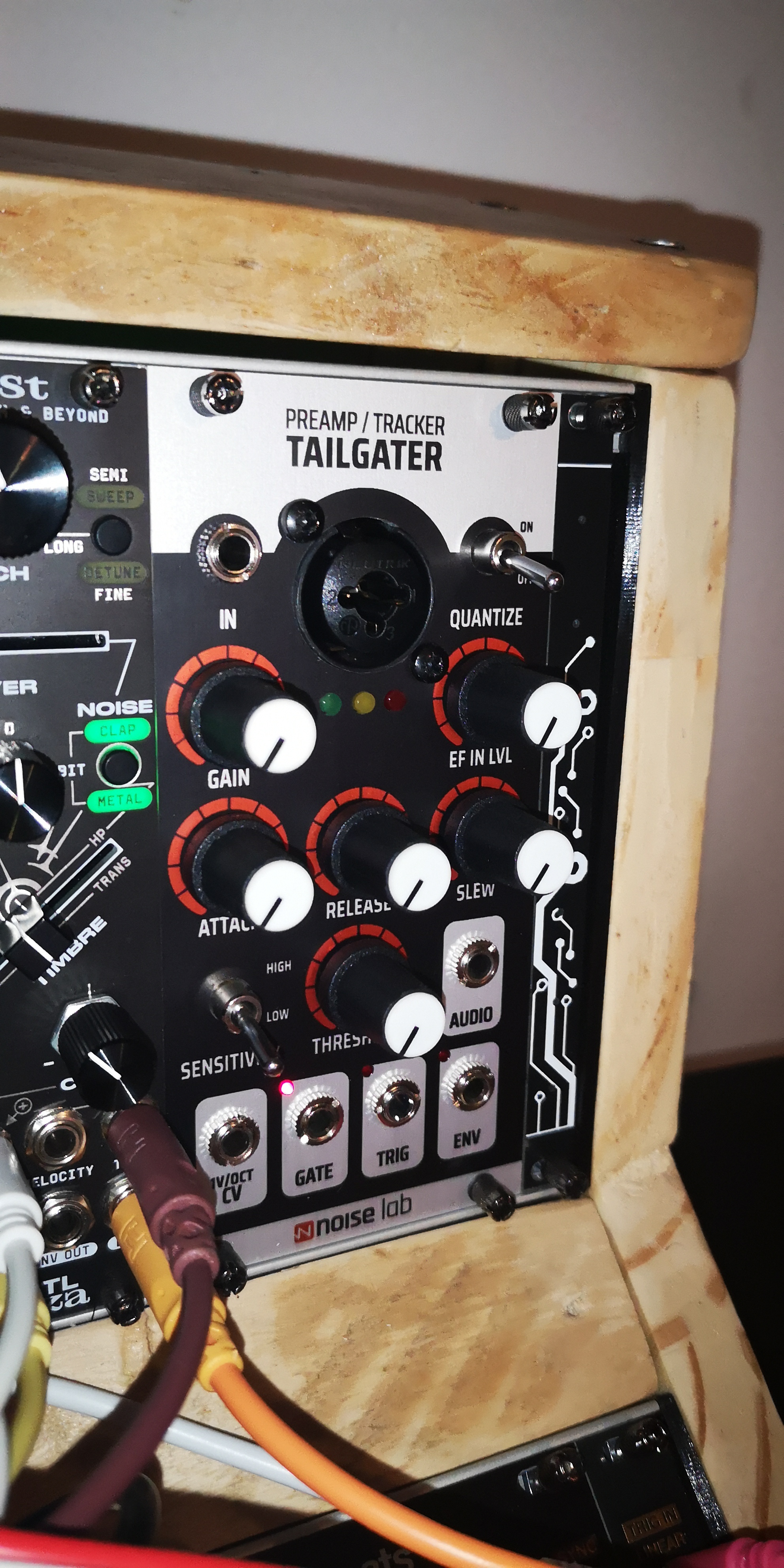 Ext. Input, pitch/gate/trig/env. follower- Tailgater 