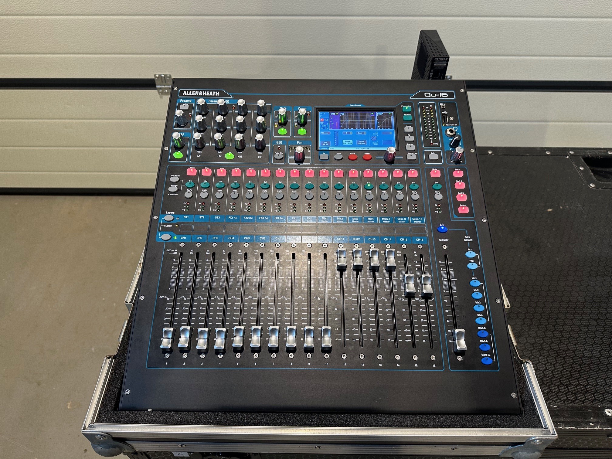 Vends console numérique Allen & Heath QU16 + Flight + AB168