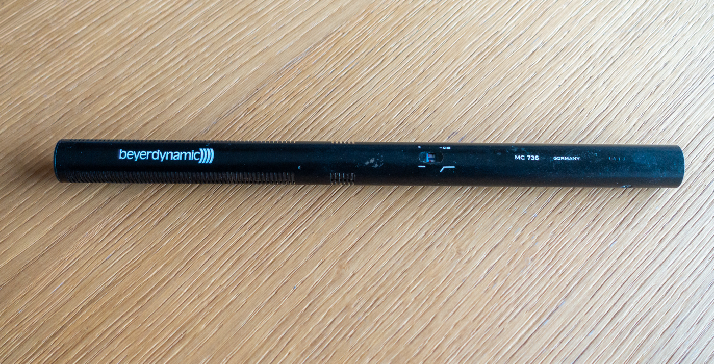 Microphone canon Beyerdynamic MC 736 PV