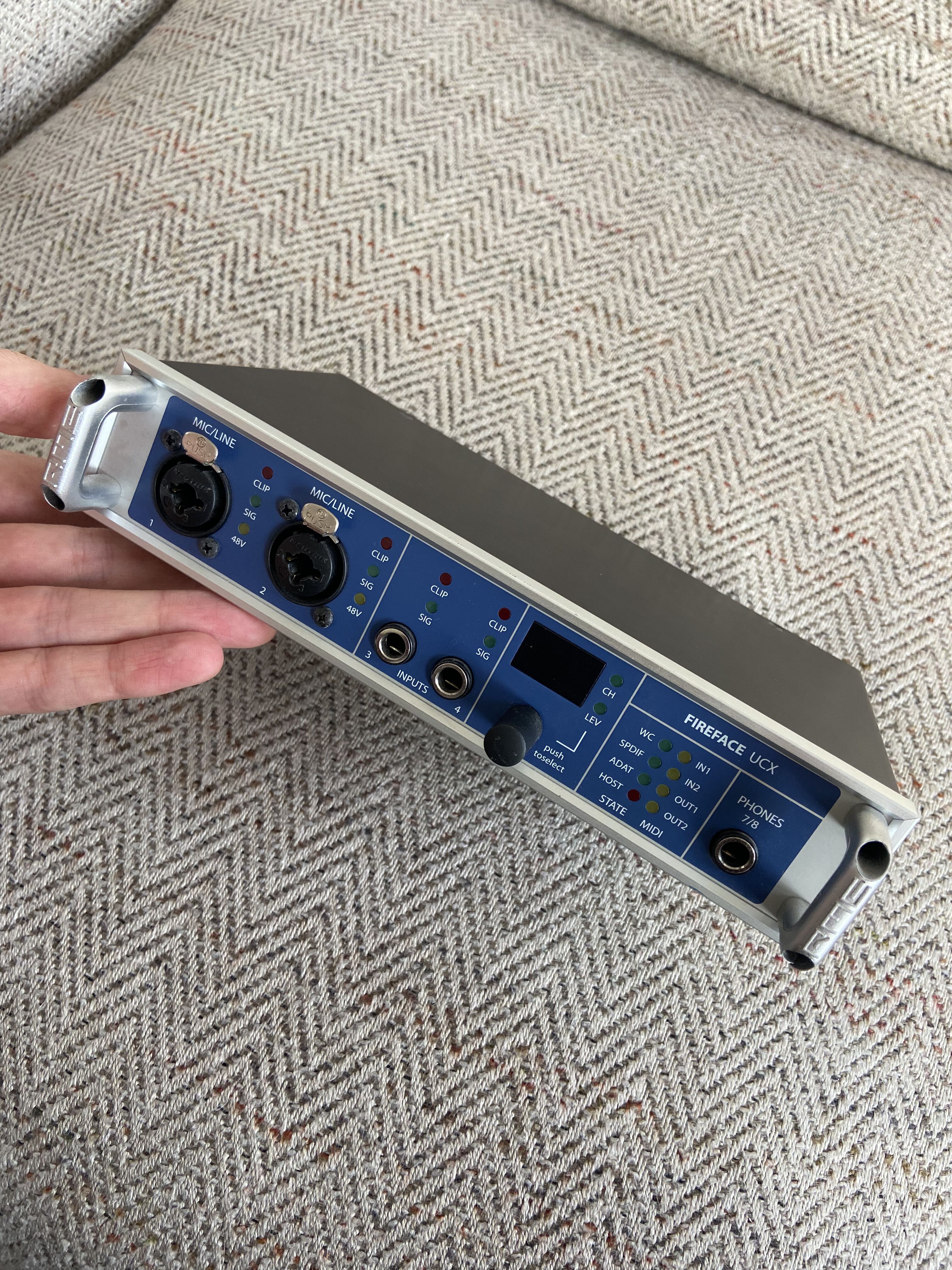 Vends RME fireface UCX + rackmount