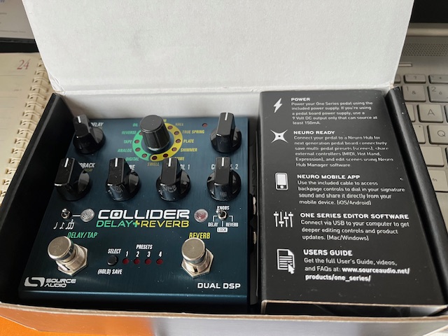 Vends Source audio collider delay reverb