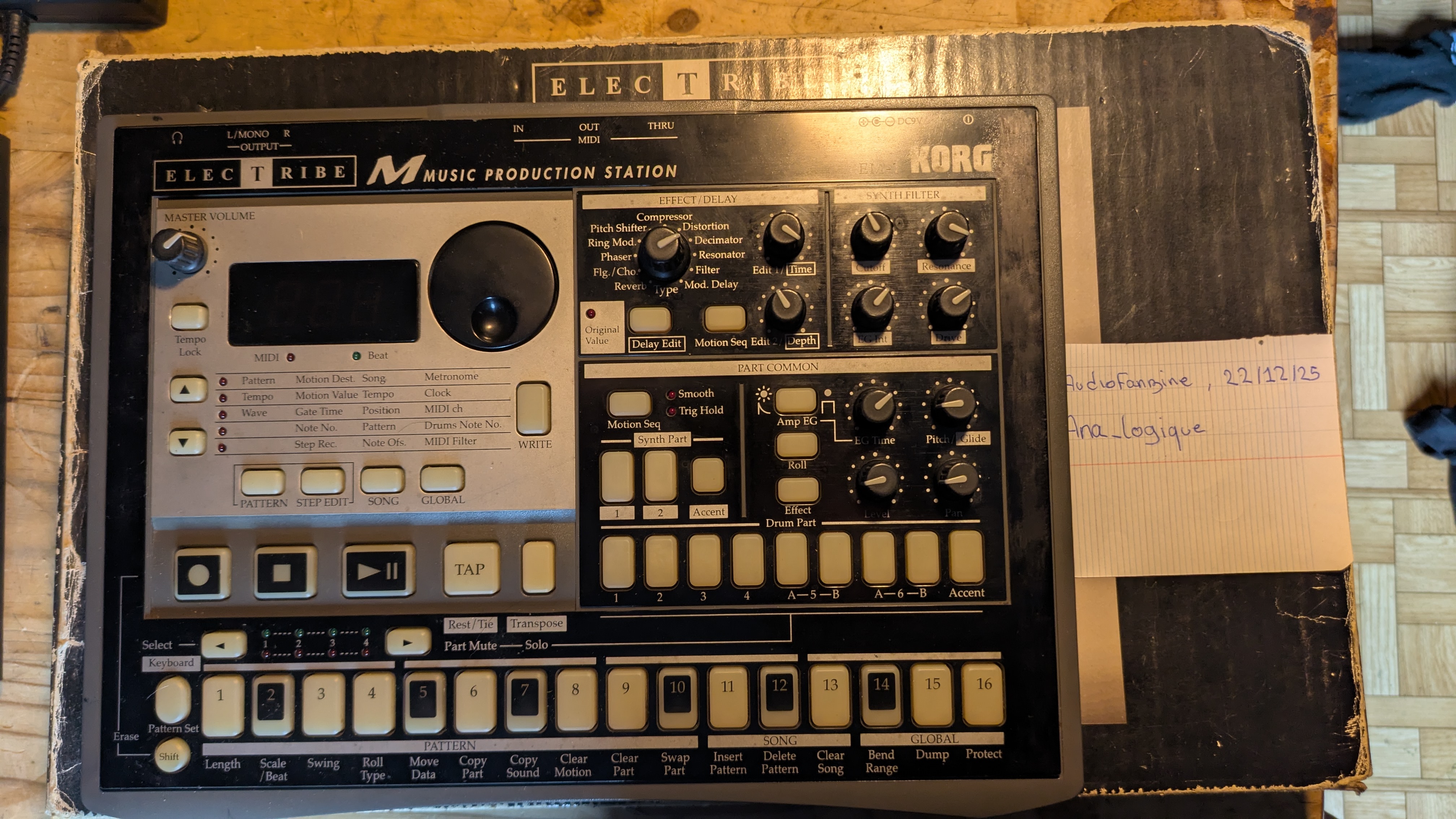 Korg electribe EM-1 TBE complète 