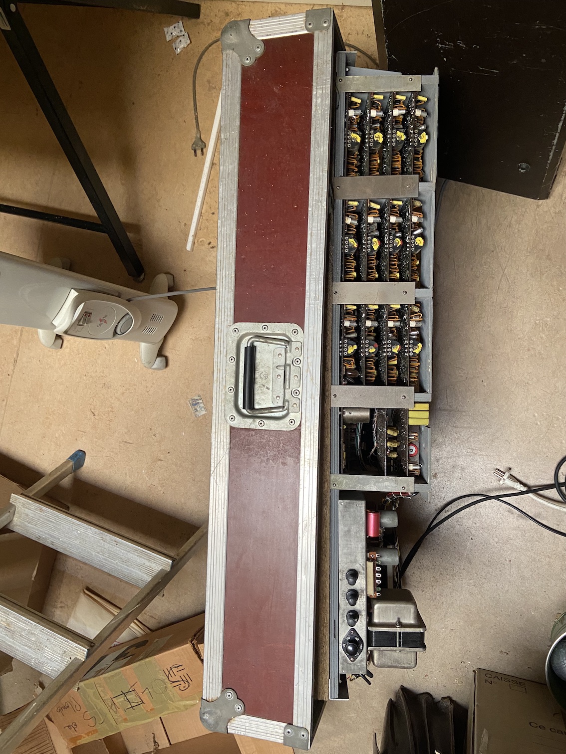 FARFISA COMBO AVEC FLIGHTCASE