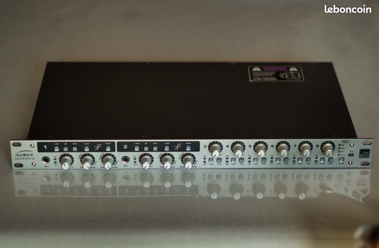 Vends Audient ASP800