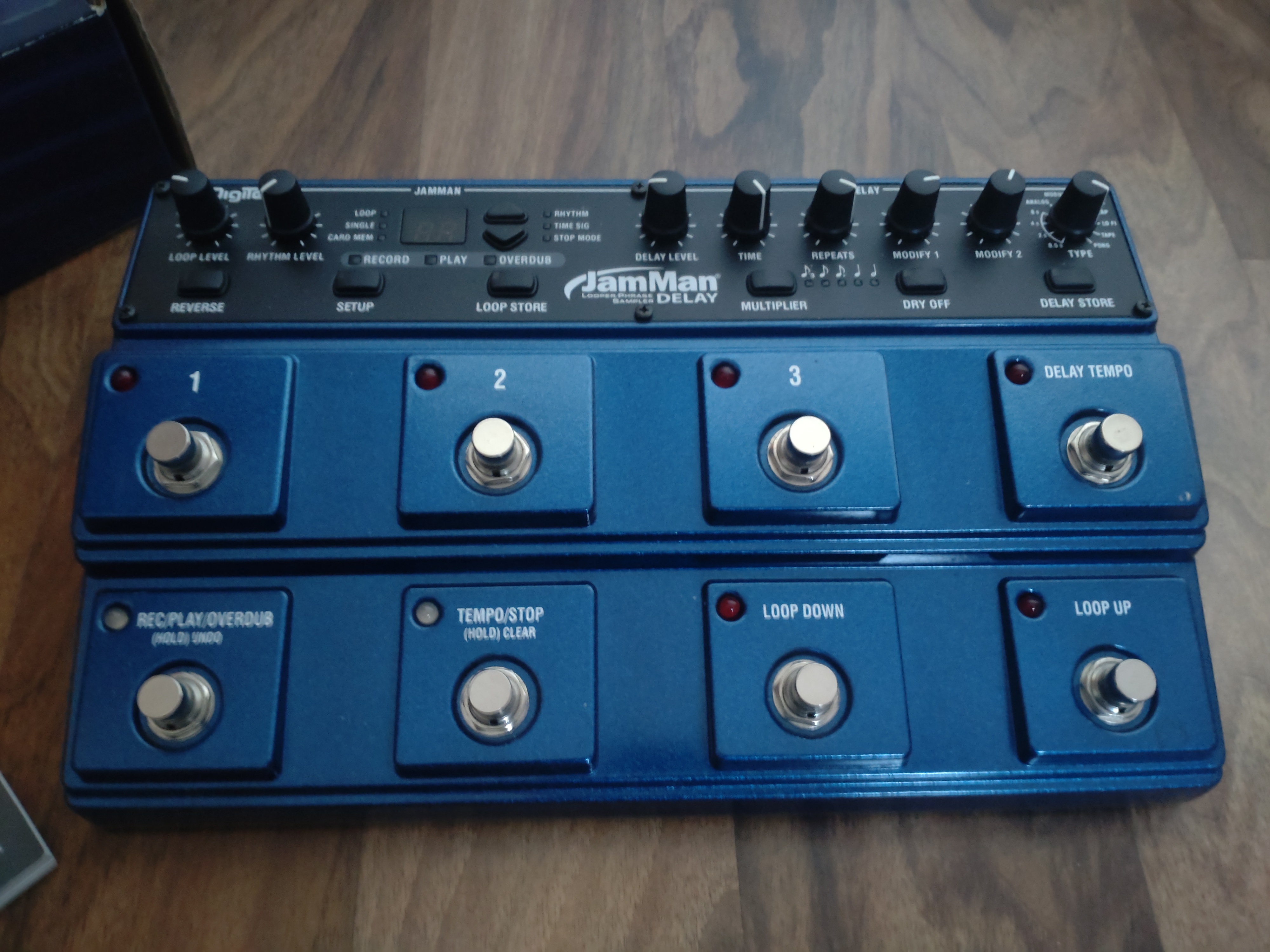 DigiTech JamMan Delay Looper Stereo