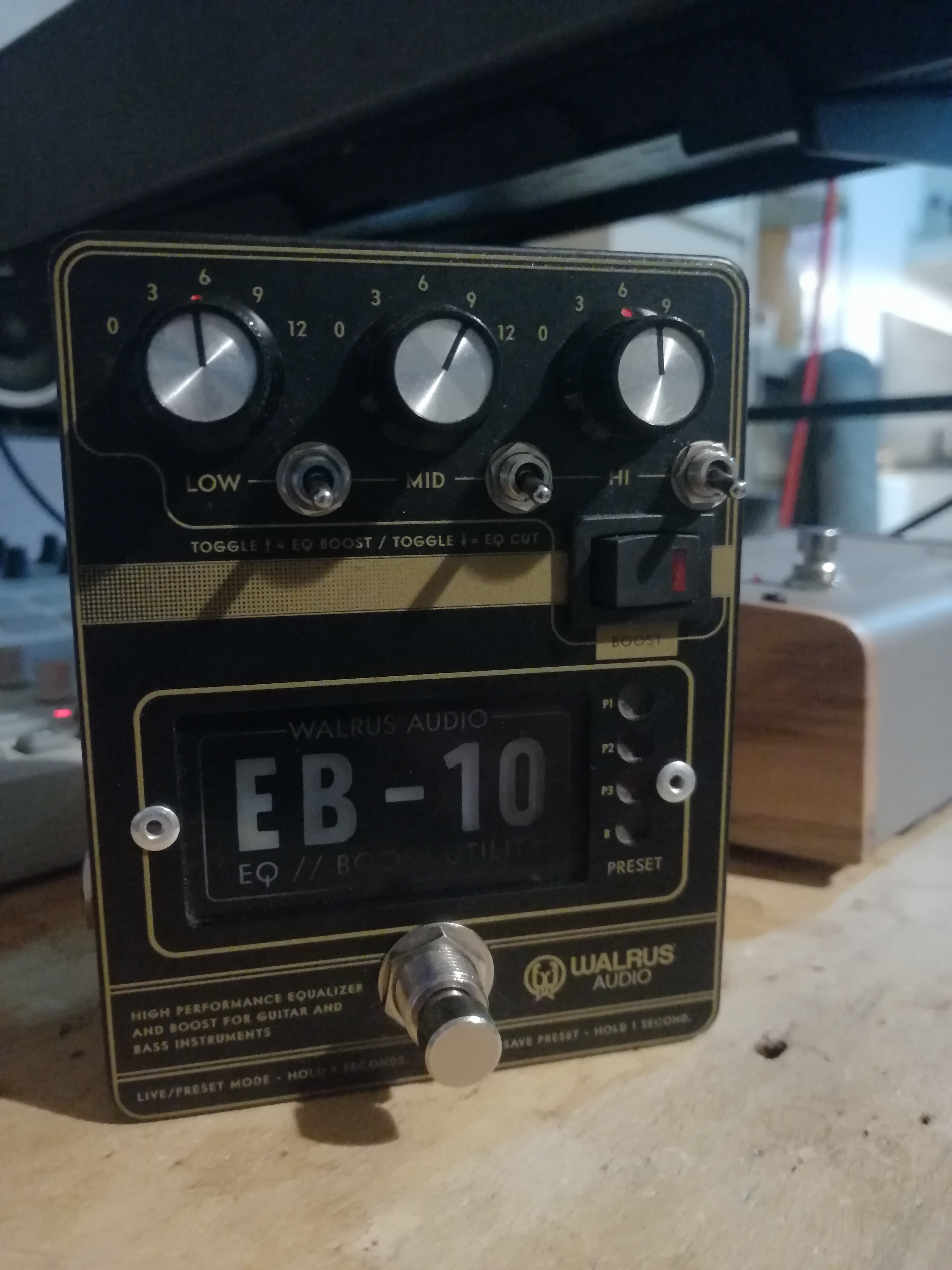 Vends equalizer eb-10