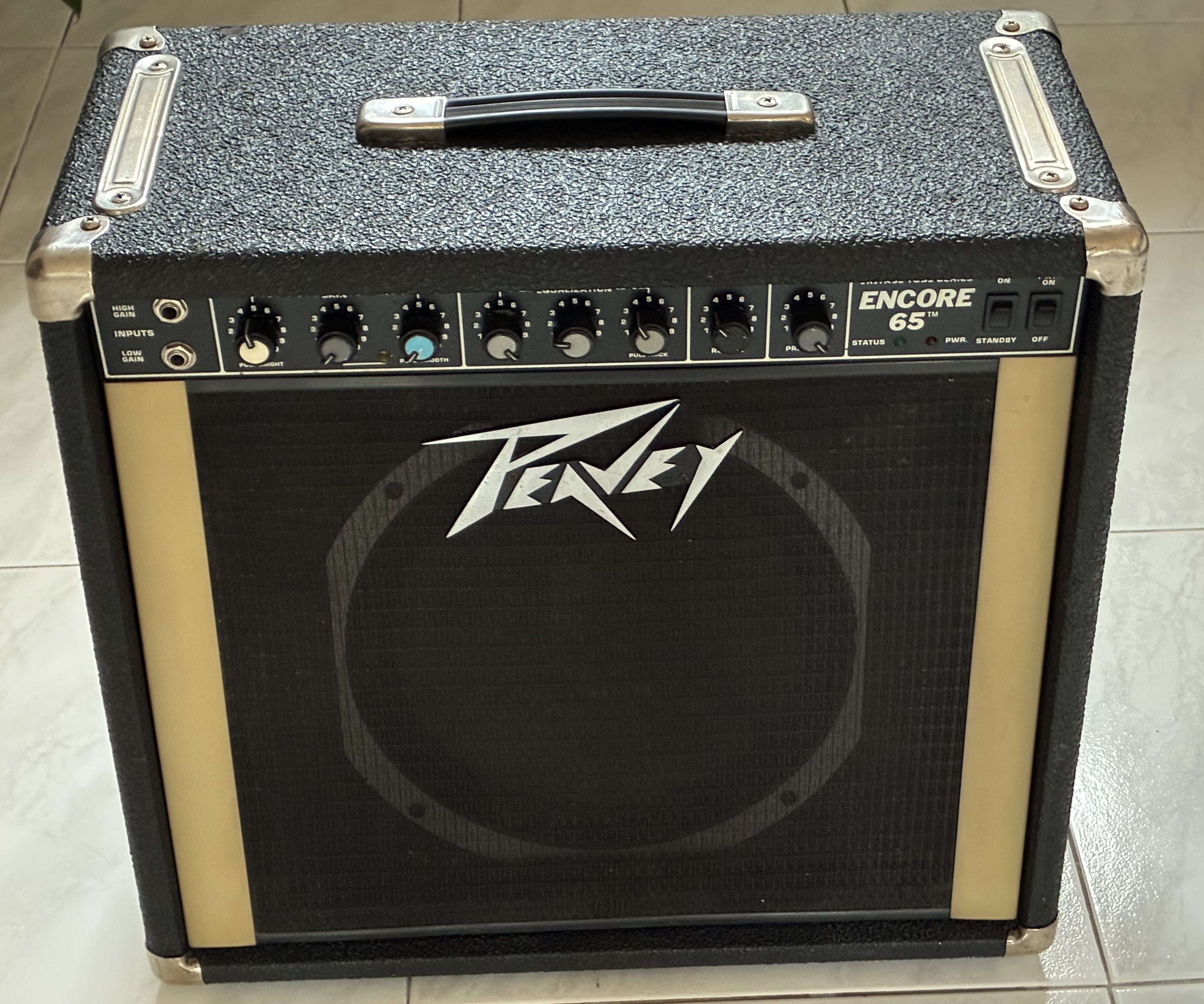 Ampli Guitare Peavey Encore 65 de 1986 / 65 watts / 1x12 Combo tout lampes #2