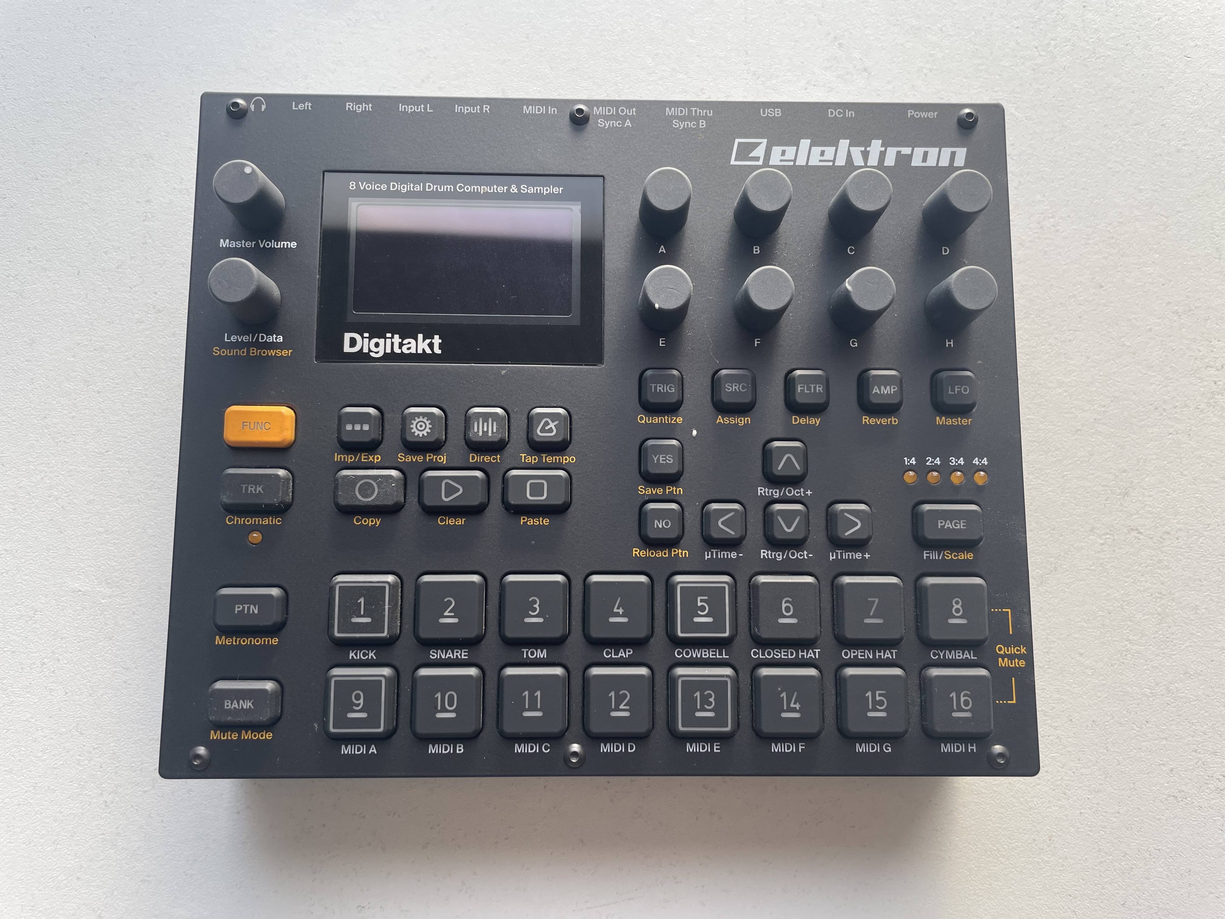 Vends Elektron Digitakt - Boîte à rythmes