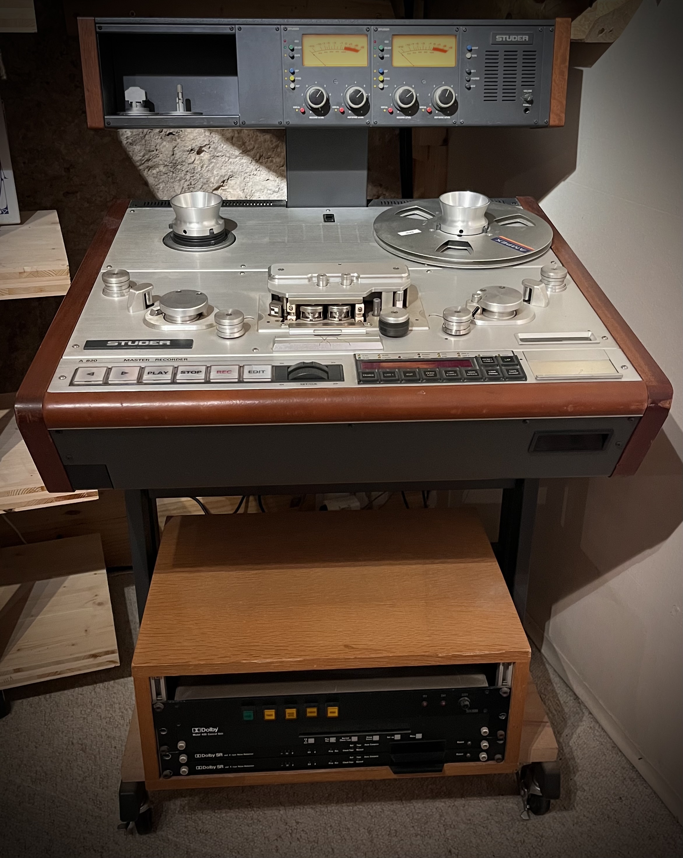 STUDER A820 Master Recorder 1/4" 2 Track