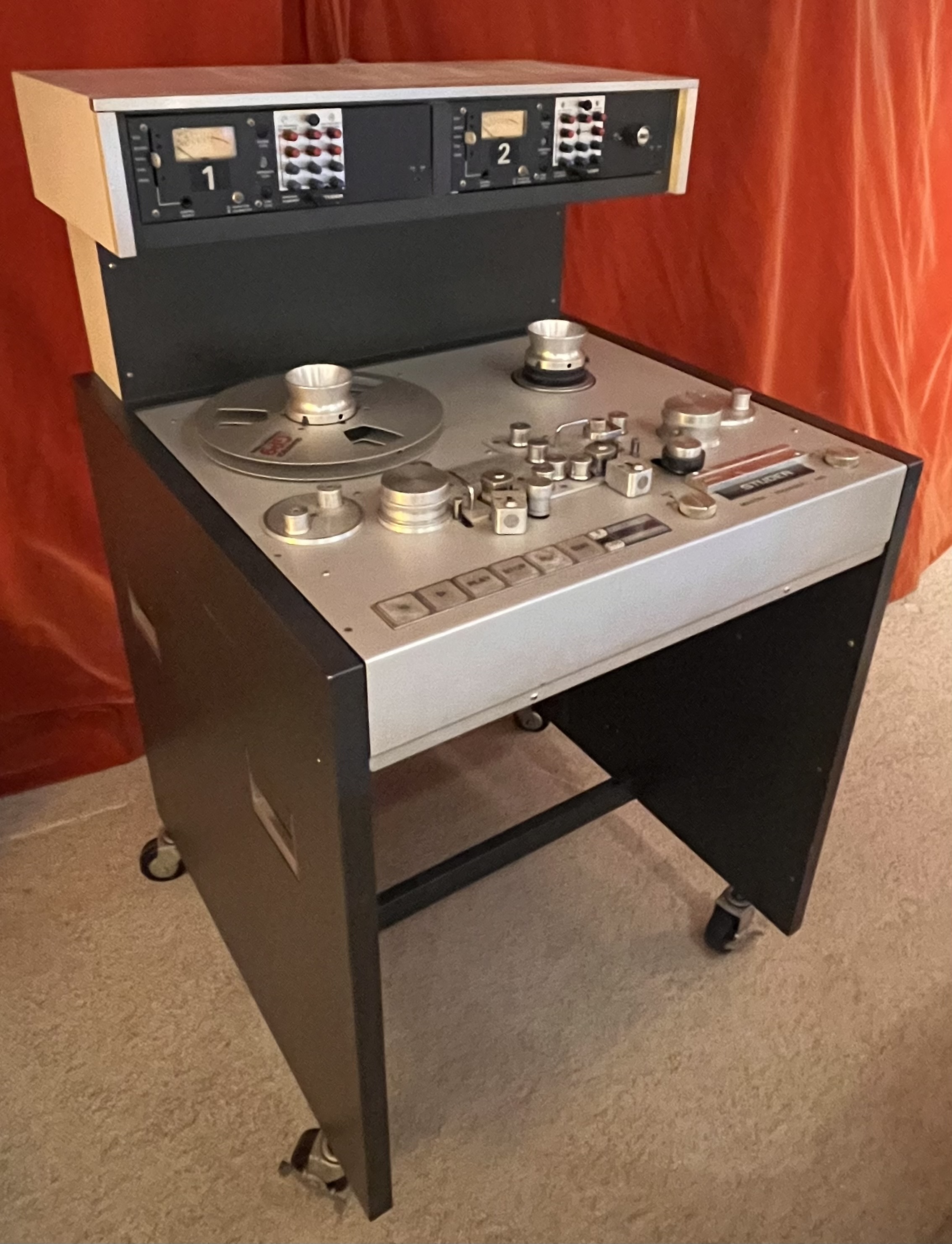 Studer A80 VU Preview 1/2" 2 Track 1975