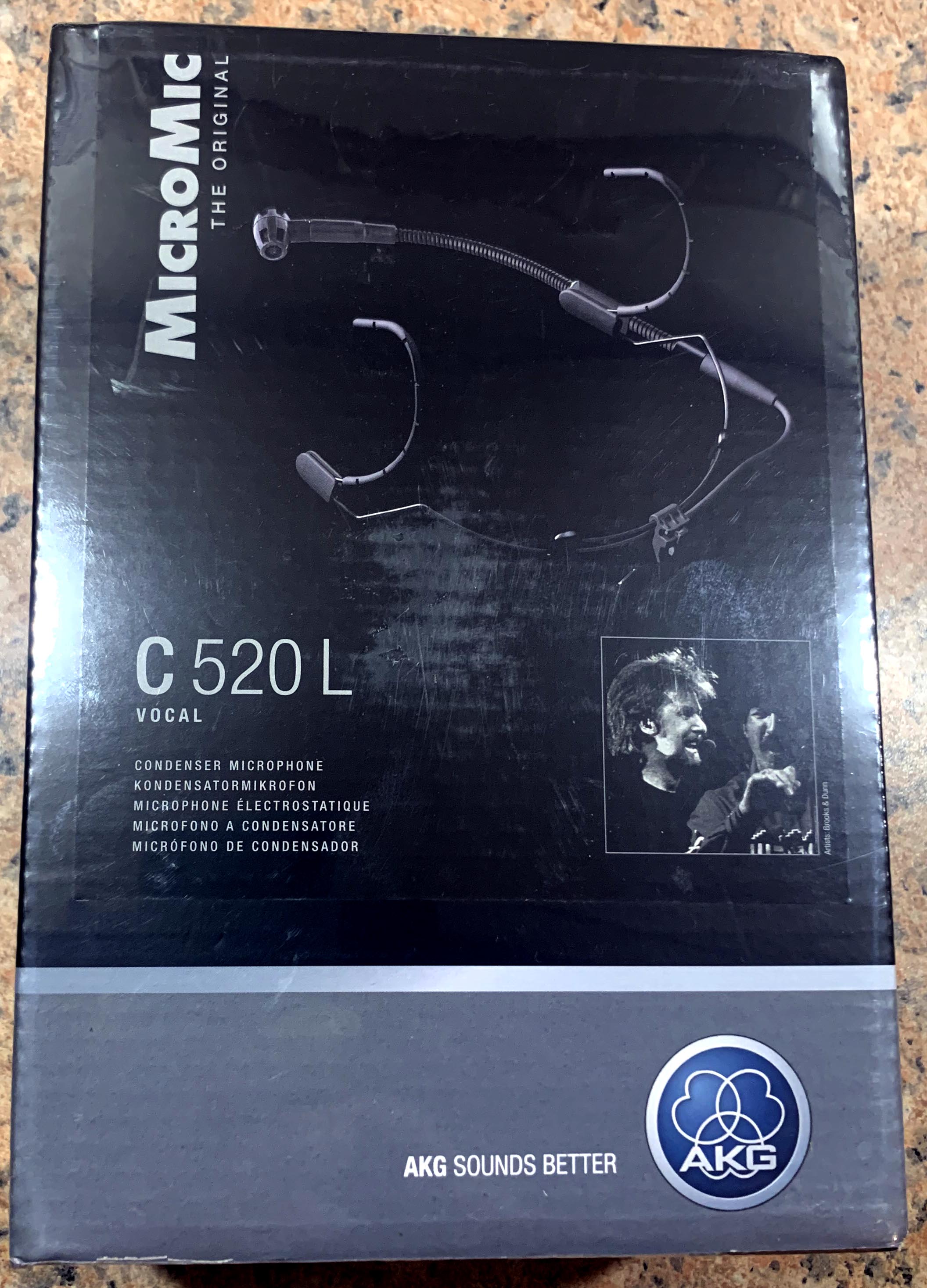 Micro serre-tête AKG C 520 L neuf