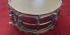 Caisse claire Ludwig acier chromé 14" vintage