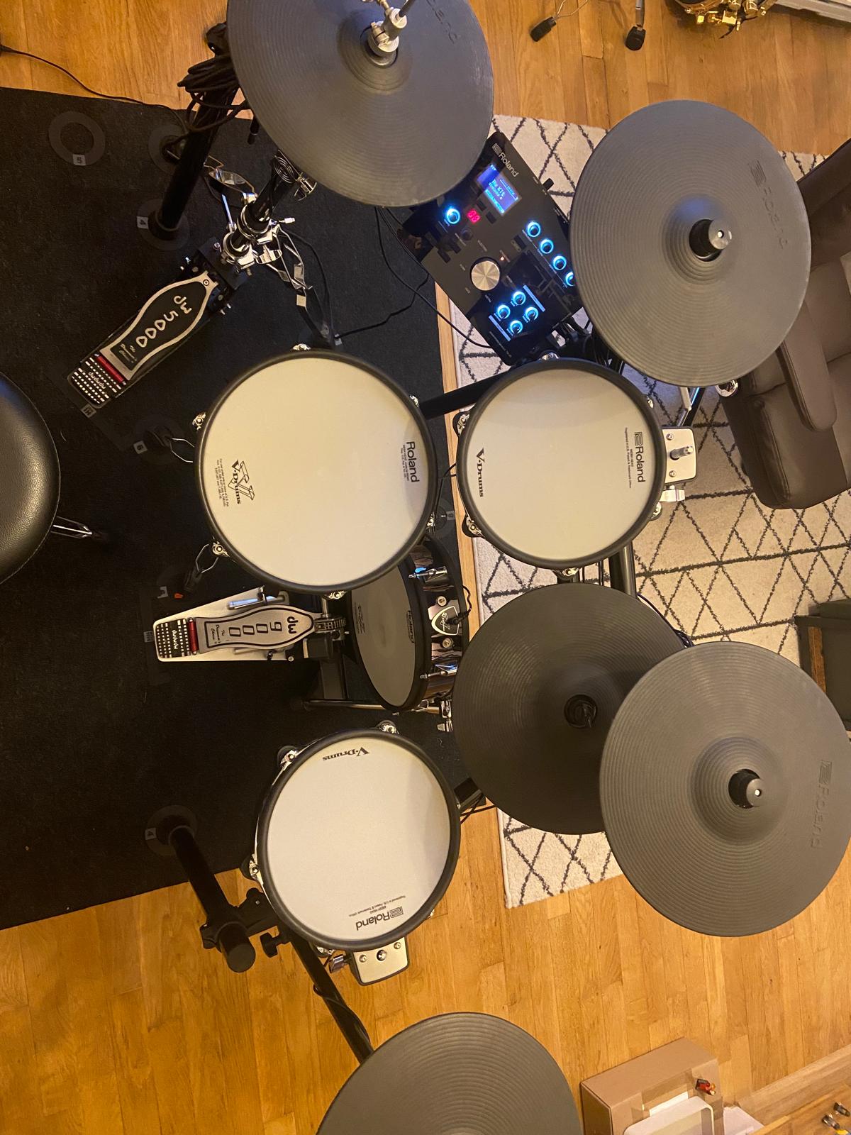 Batterie Roland TD25-KV améliorée