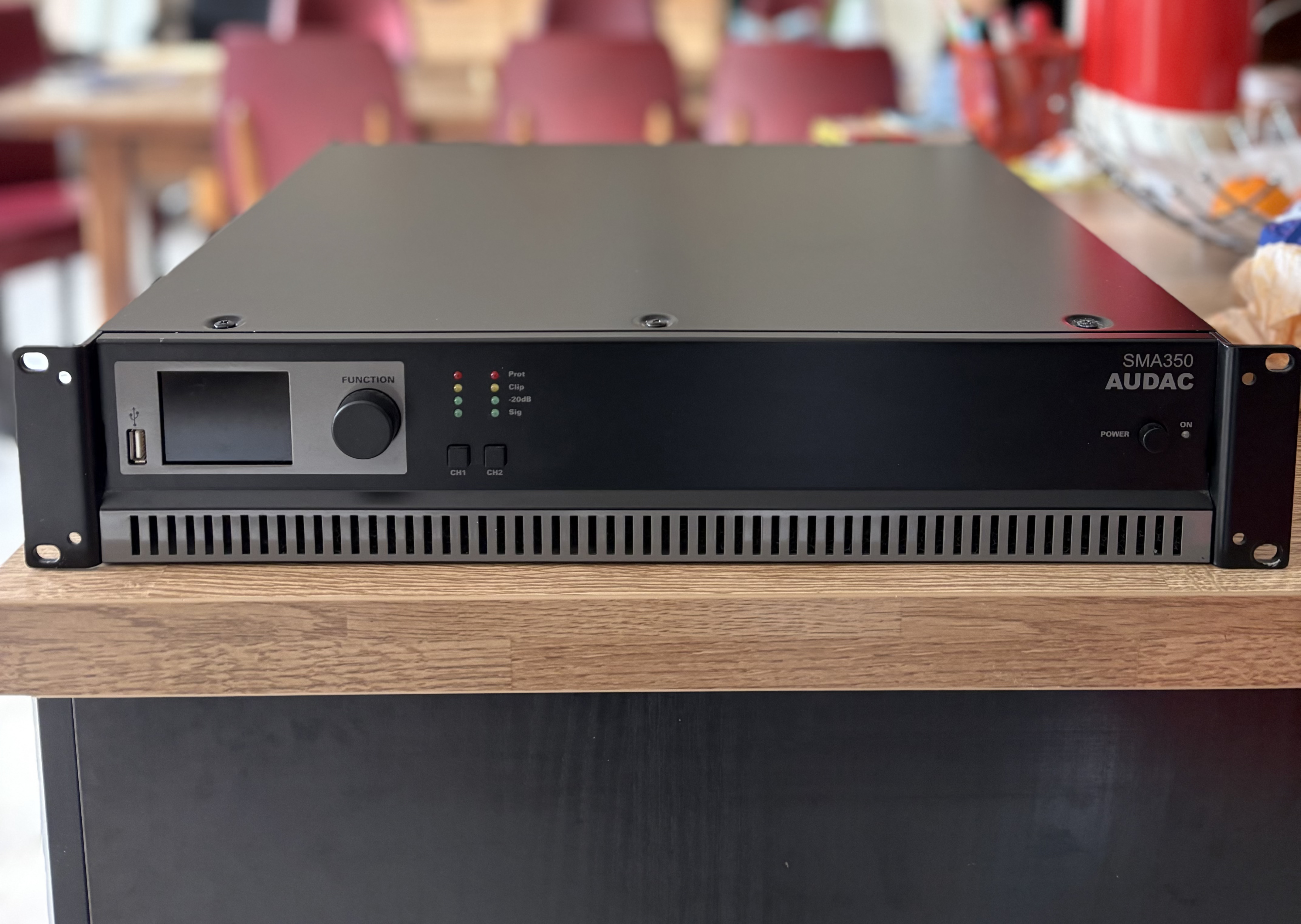 Vends Ampli 2 canaux Audac SMA350