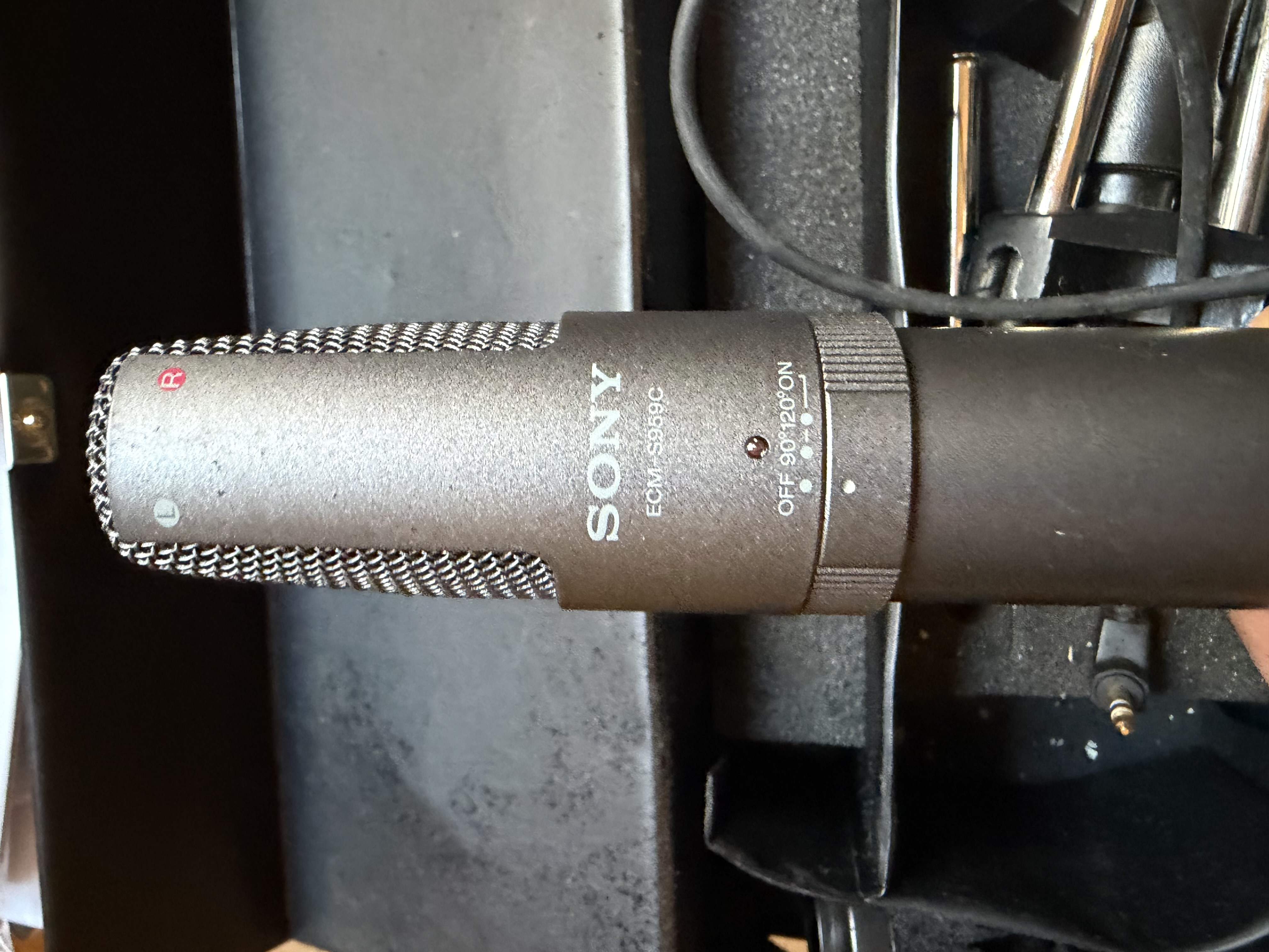 ? Sony ECM-S959C – Micro électret stéréo – Fonctionne parfaitement