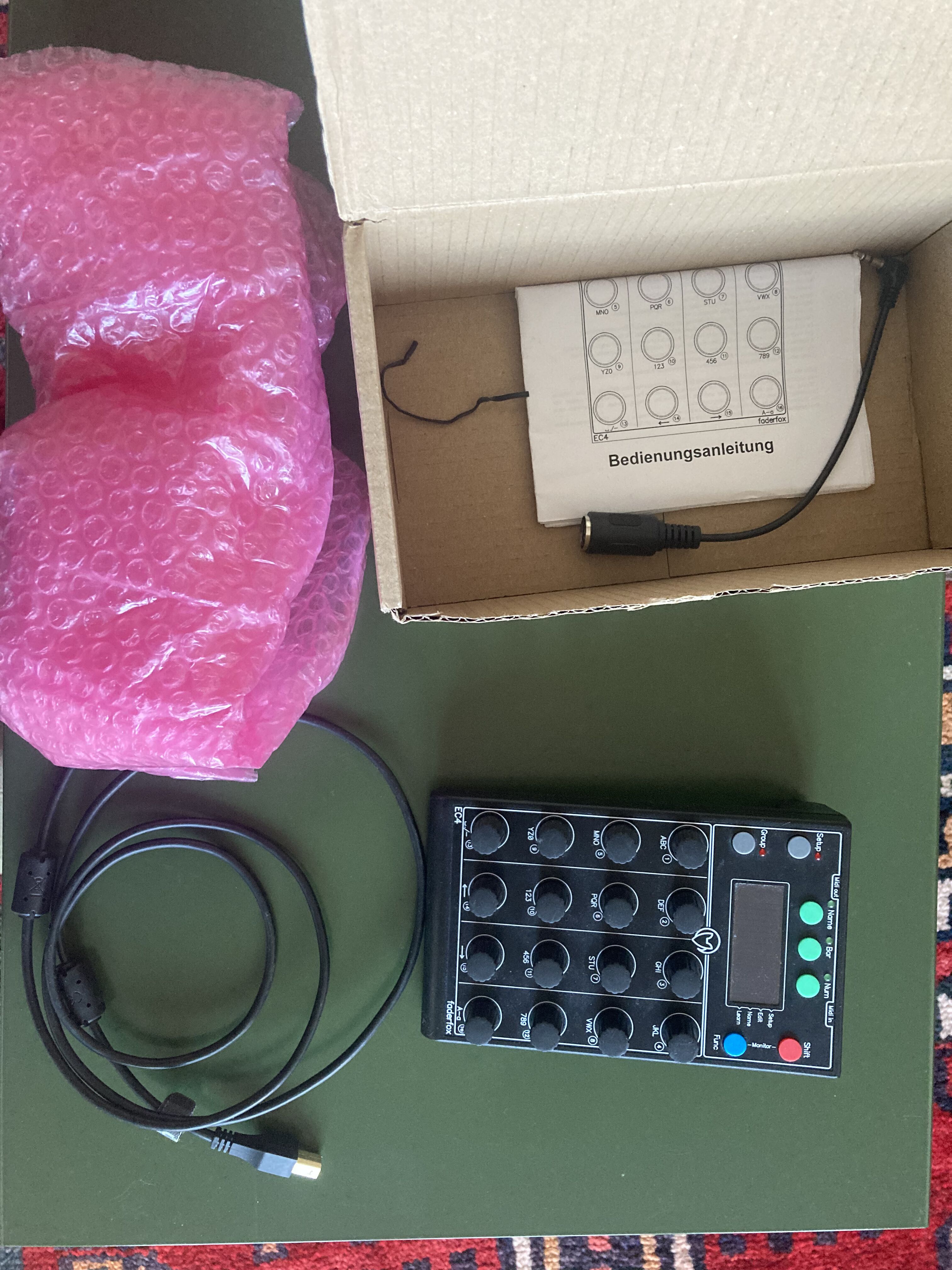 Vends faderfox EC4 en très bon état