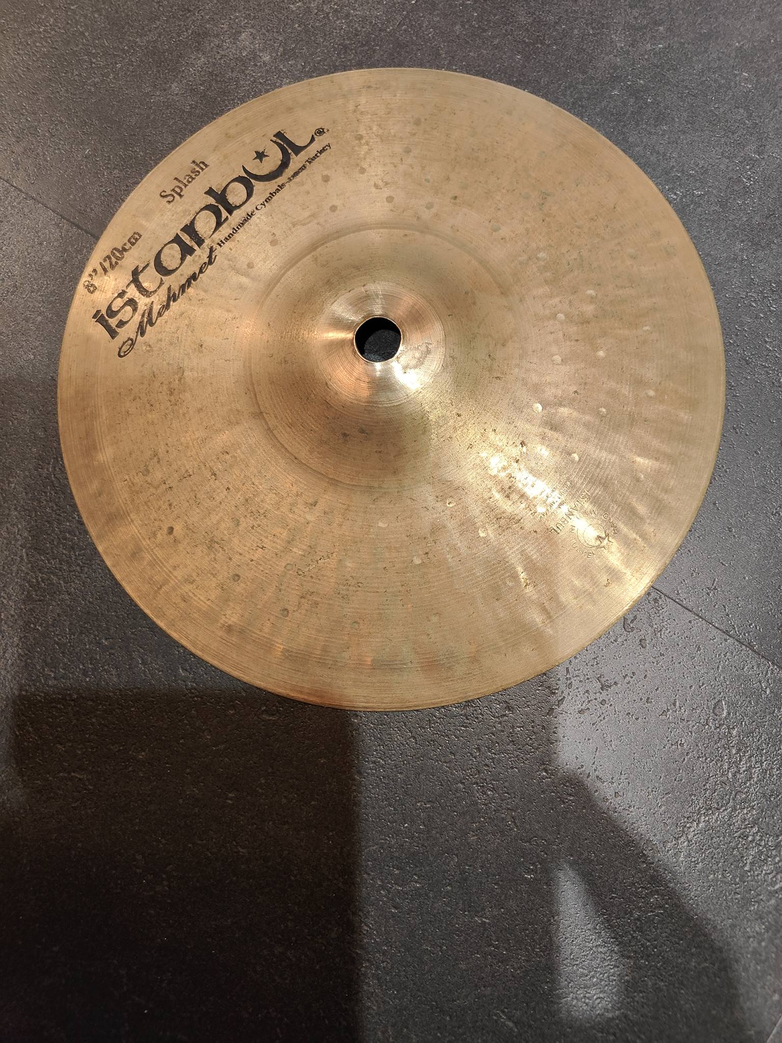 Splash 8" Istanbul Mehmet SIGNATURE – Rare (163g) – Signée main