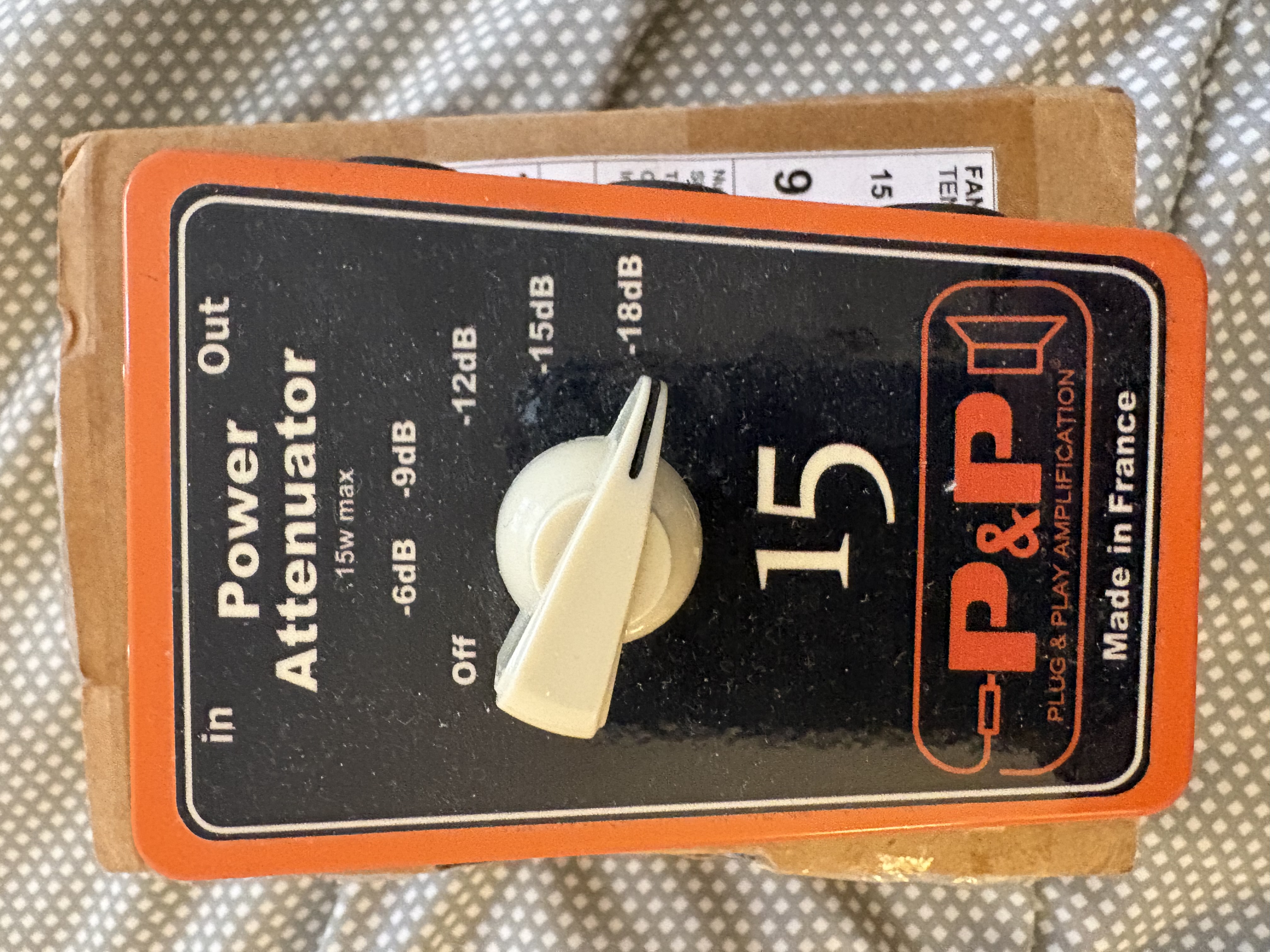 Vends Power Attenuator 15w