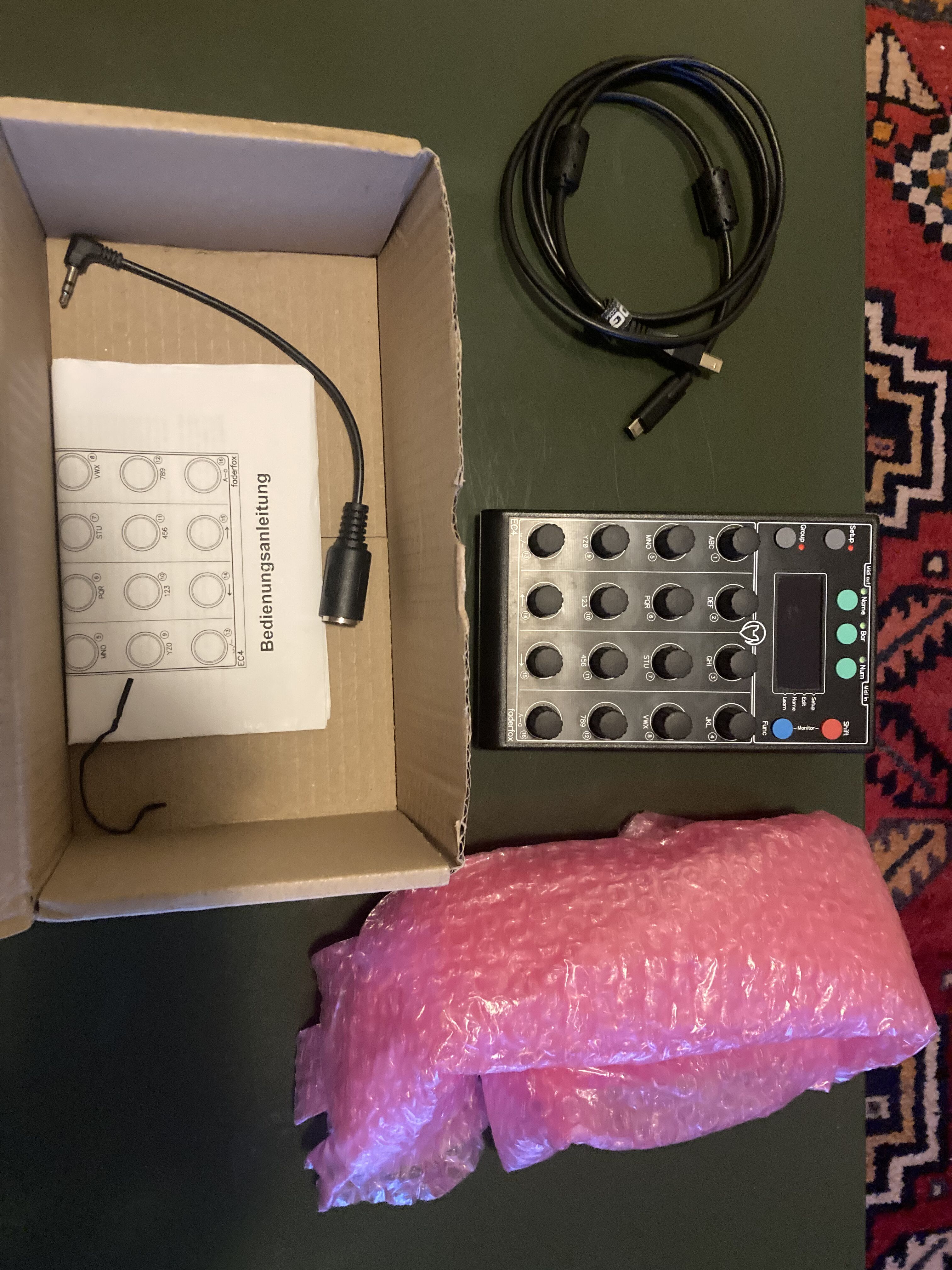 Vends faderfox ec4 en très bon état