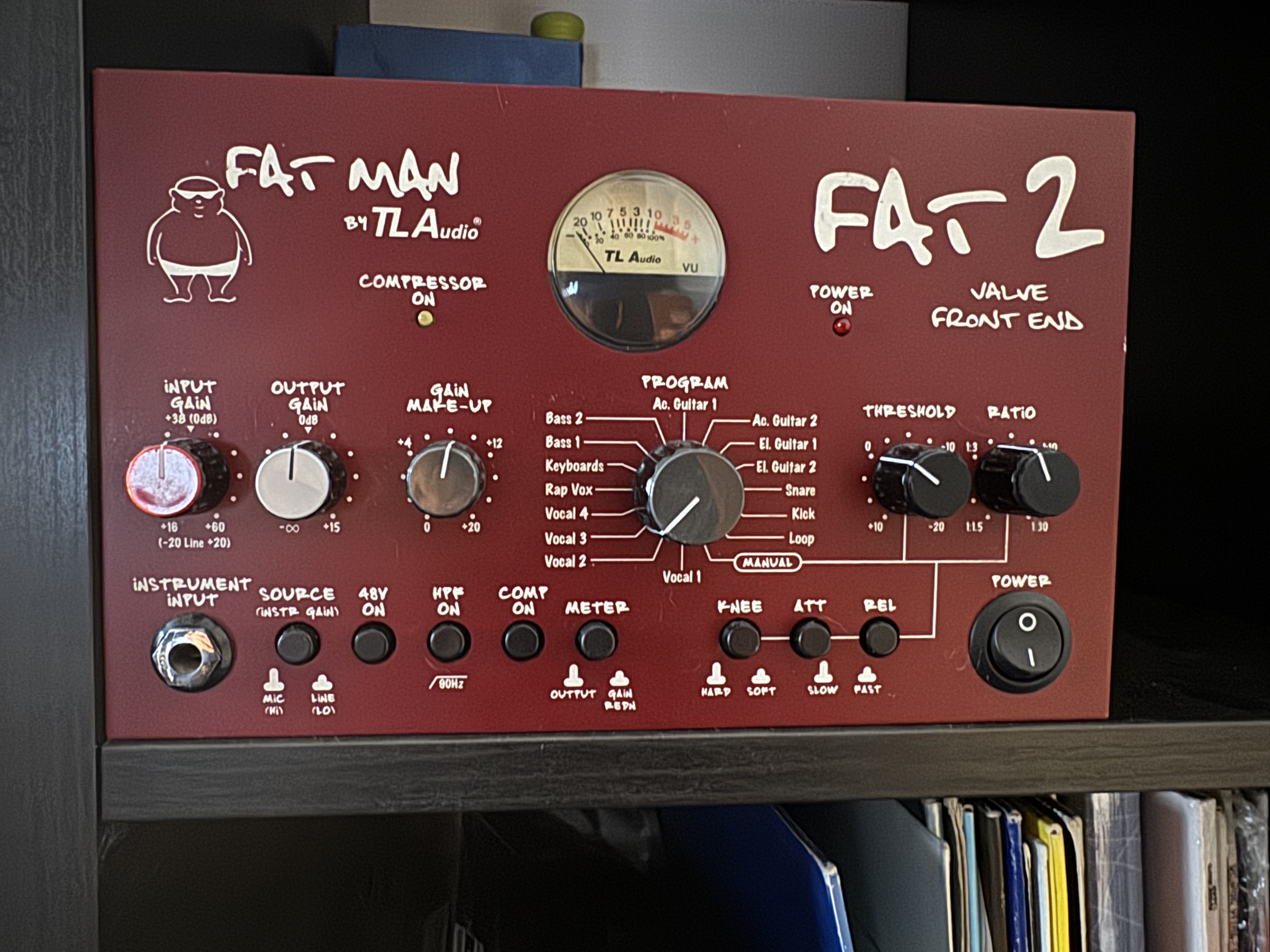 Vends TLA Audio FAT2 – Préampli / Compresseur MONO