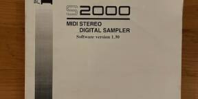Akai S2000 "Mode d'emploi d'origine"
