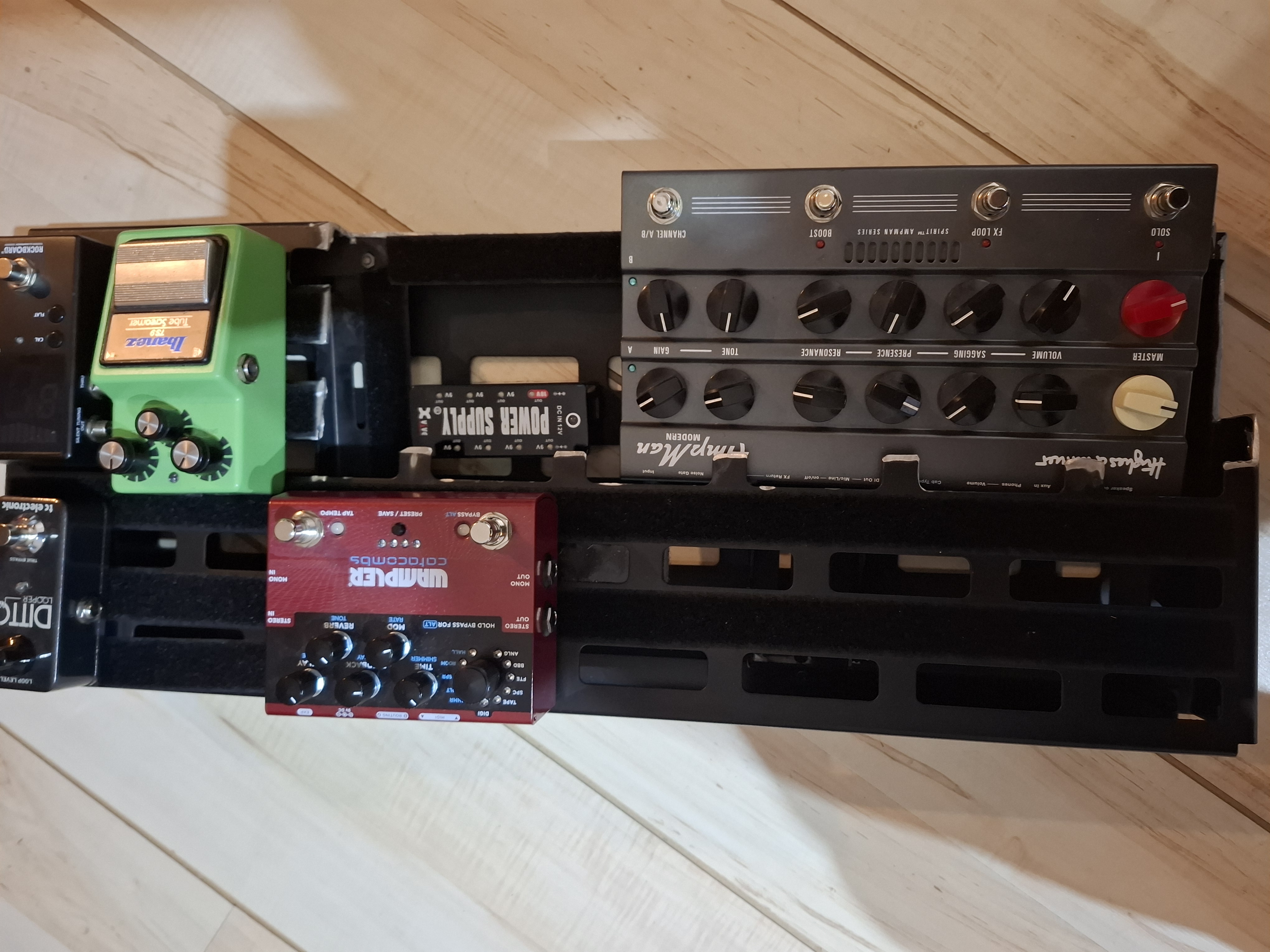 Delay et reverb wampler catacombs