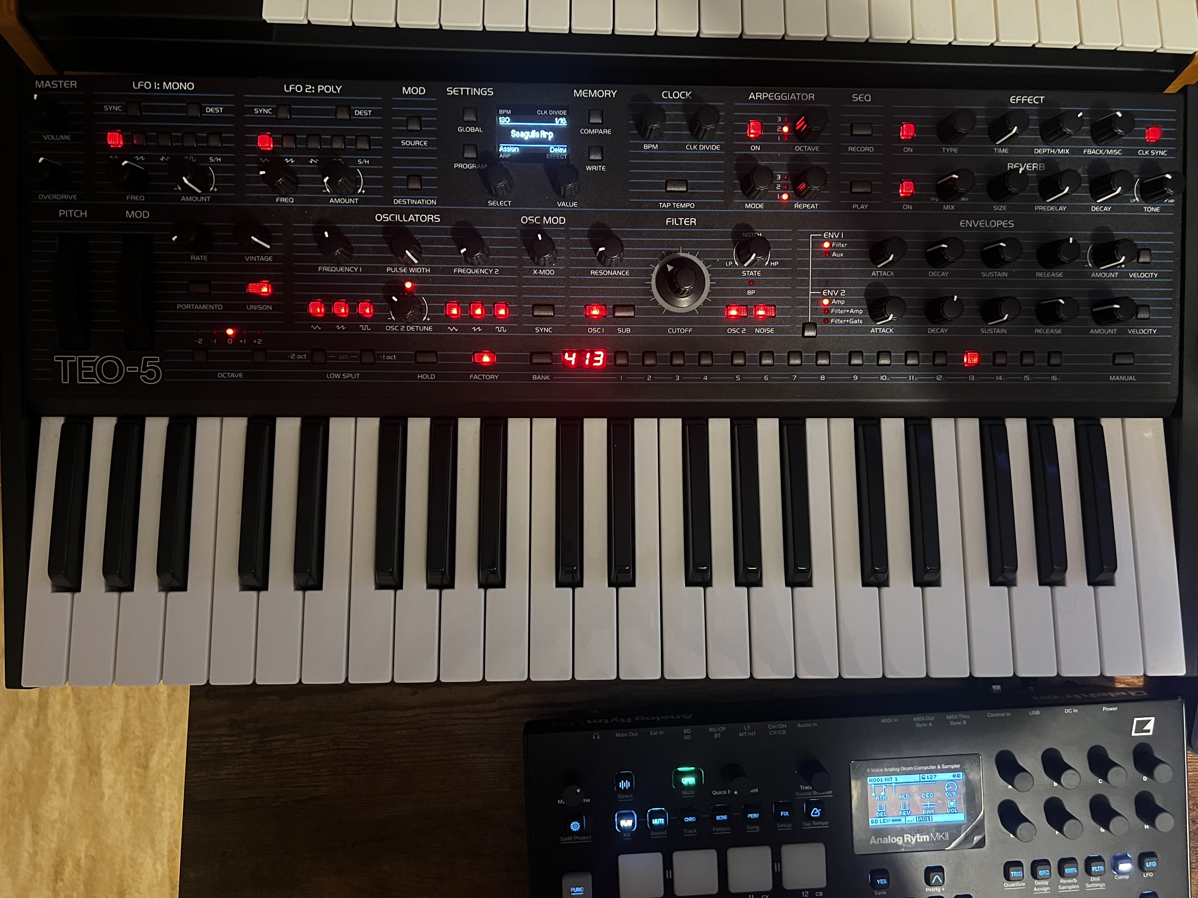 Vends Oberheim Teo5