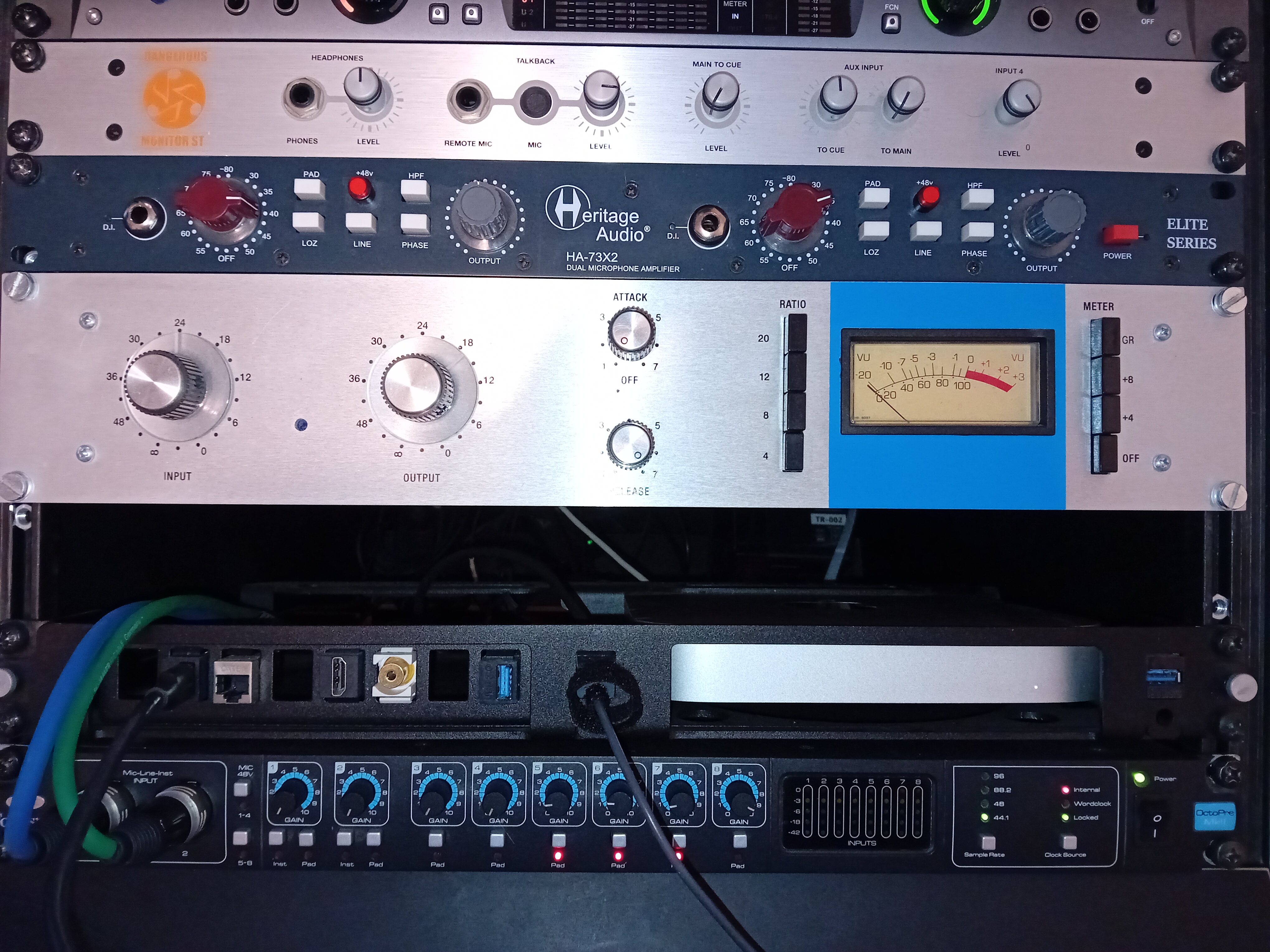 Vends Hairball Audio 1176 Blue Stripe REV A