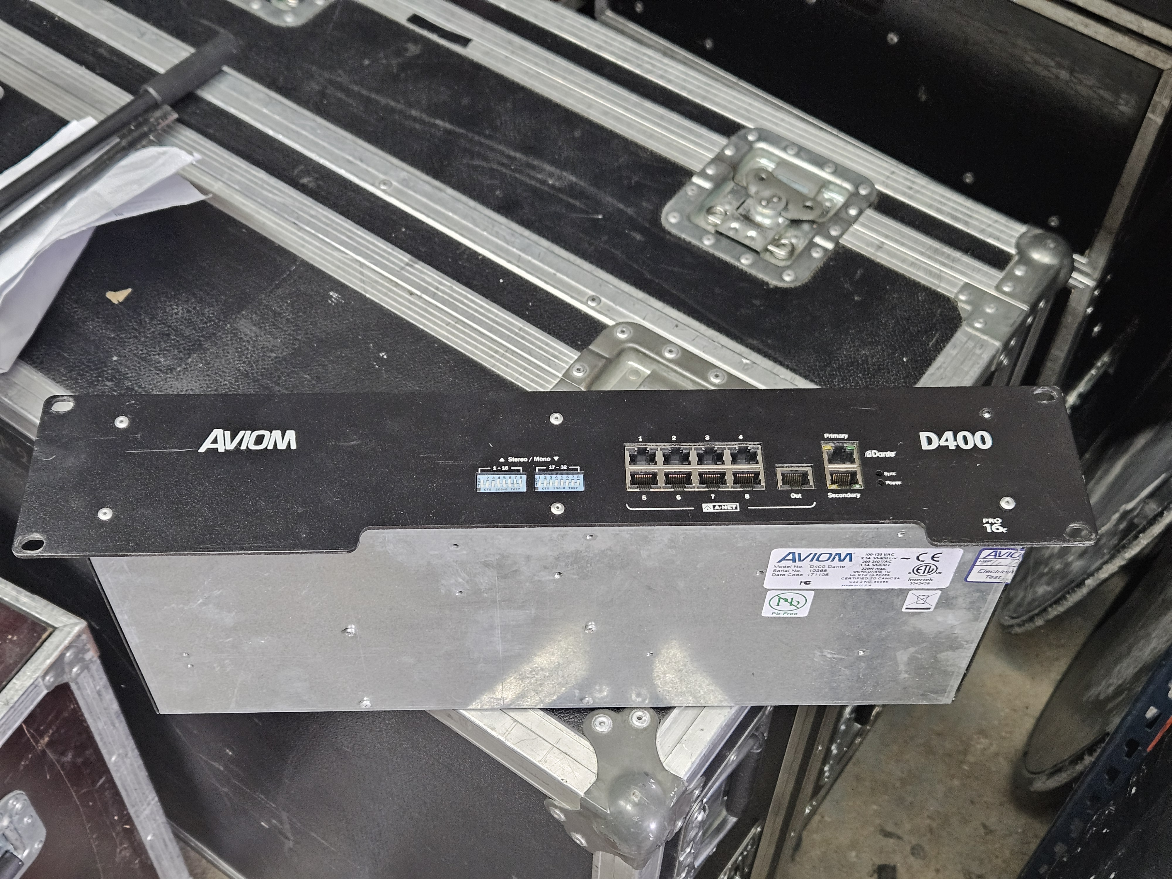 VDS AVIOM D400 DANTE