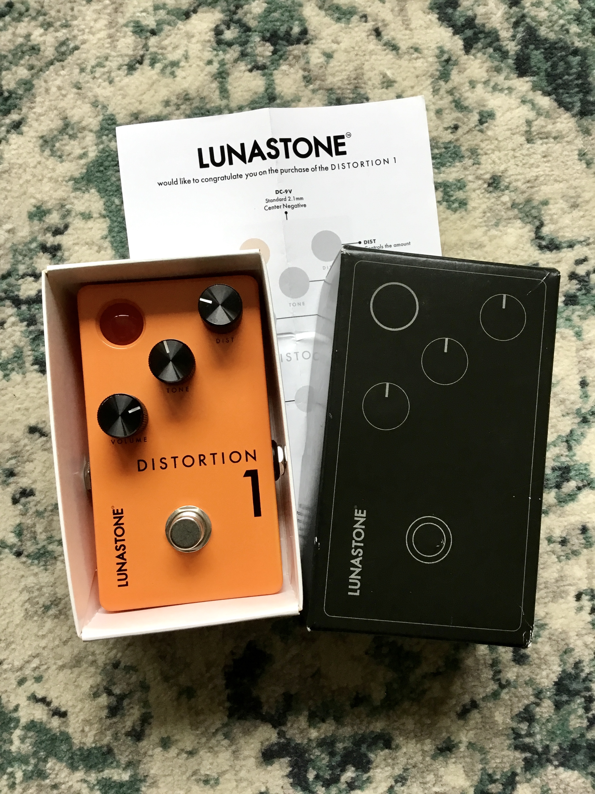 Pédale Lunastone Distortion 1