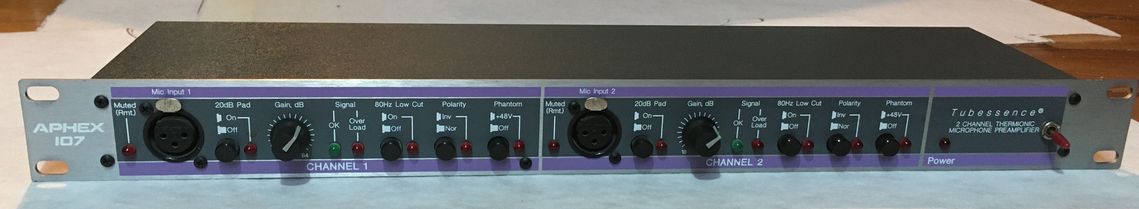 Vends APHEX 107 Tubessence