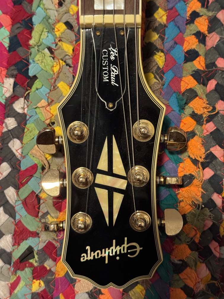 Vends Epiphone Les Paul Custom Black Beauty